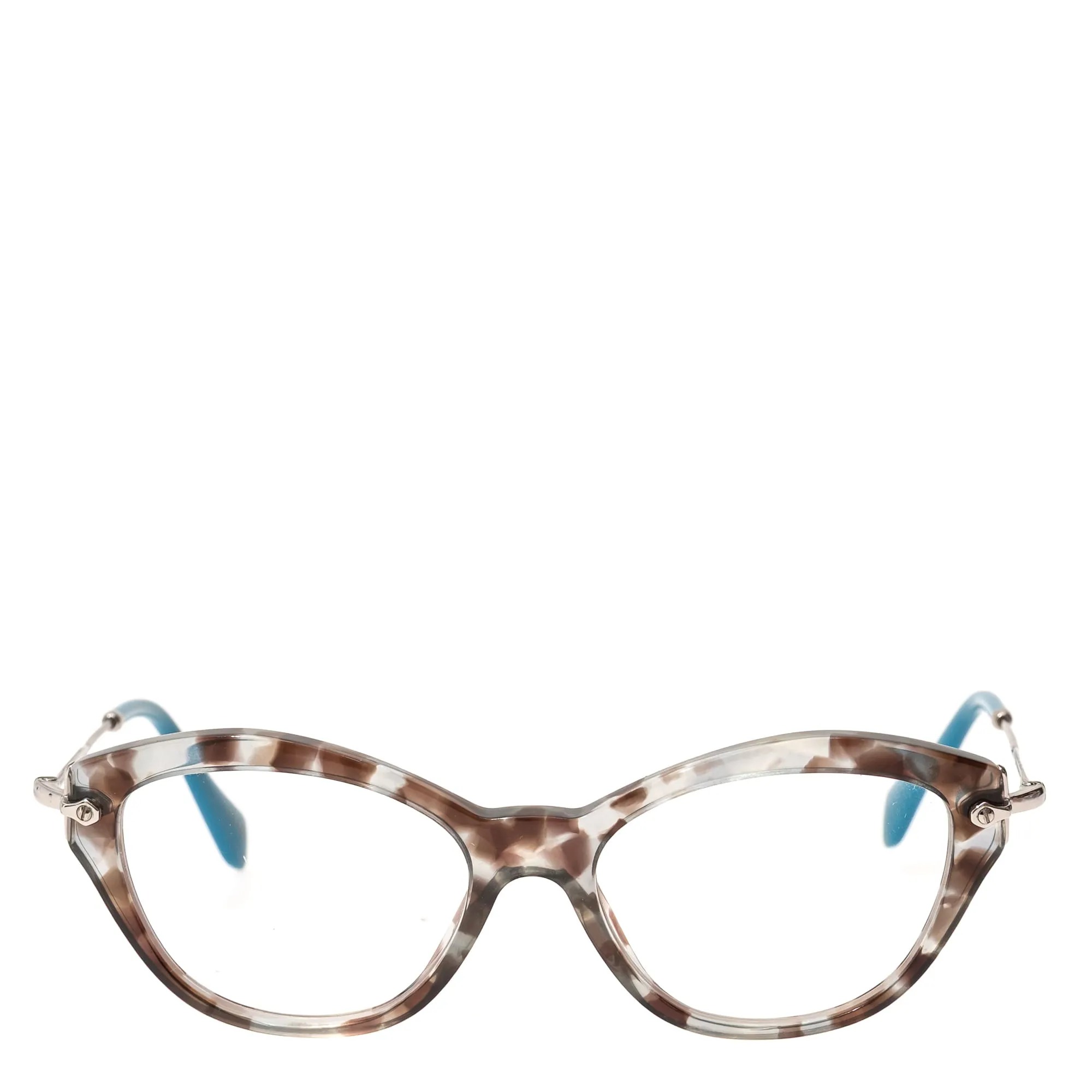 Armação Miu Miu Acetato Mescla e Azul