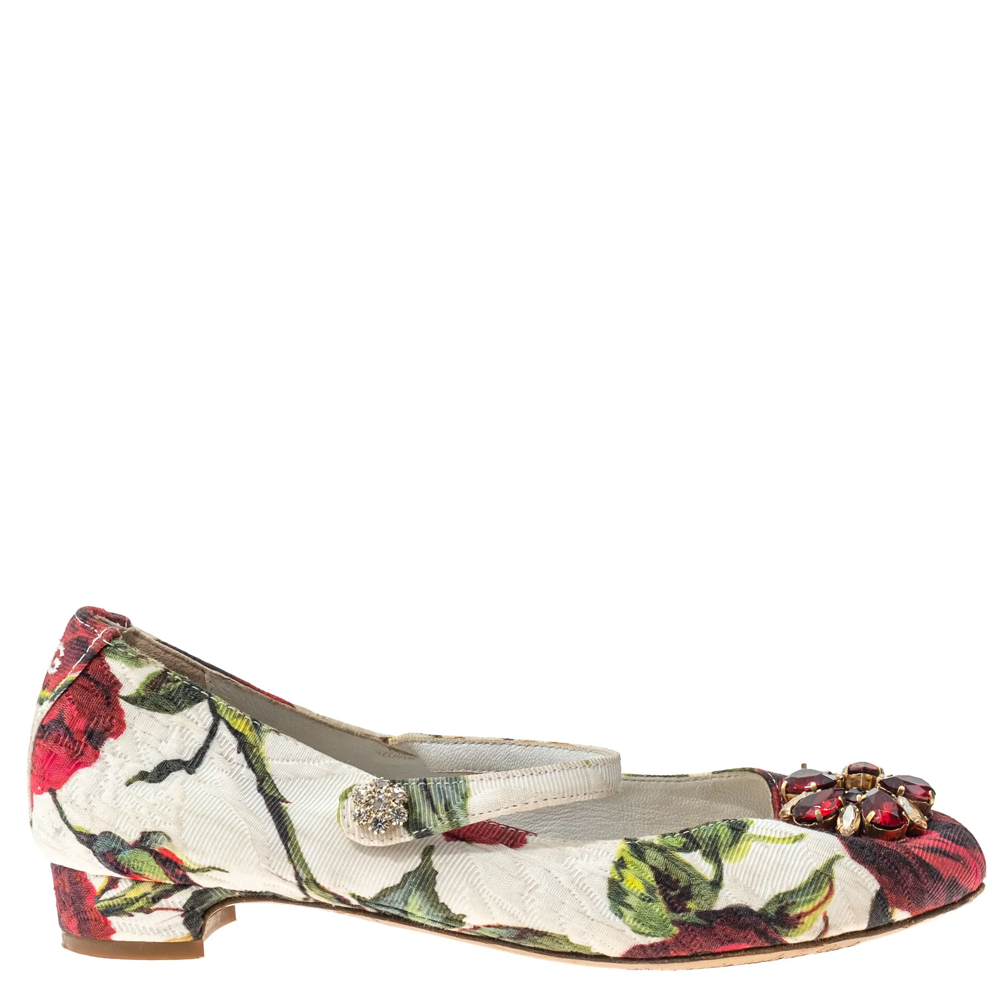 Sapato Dolce & Gabbana Mary Jane Infantil Rosas