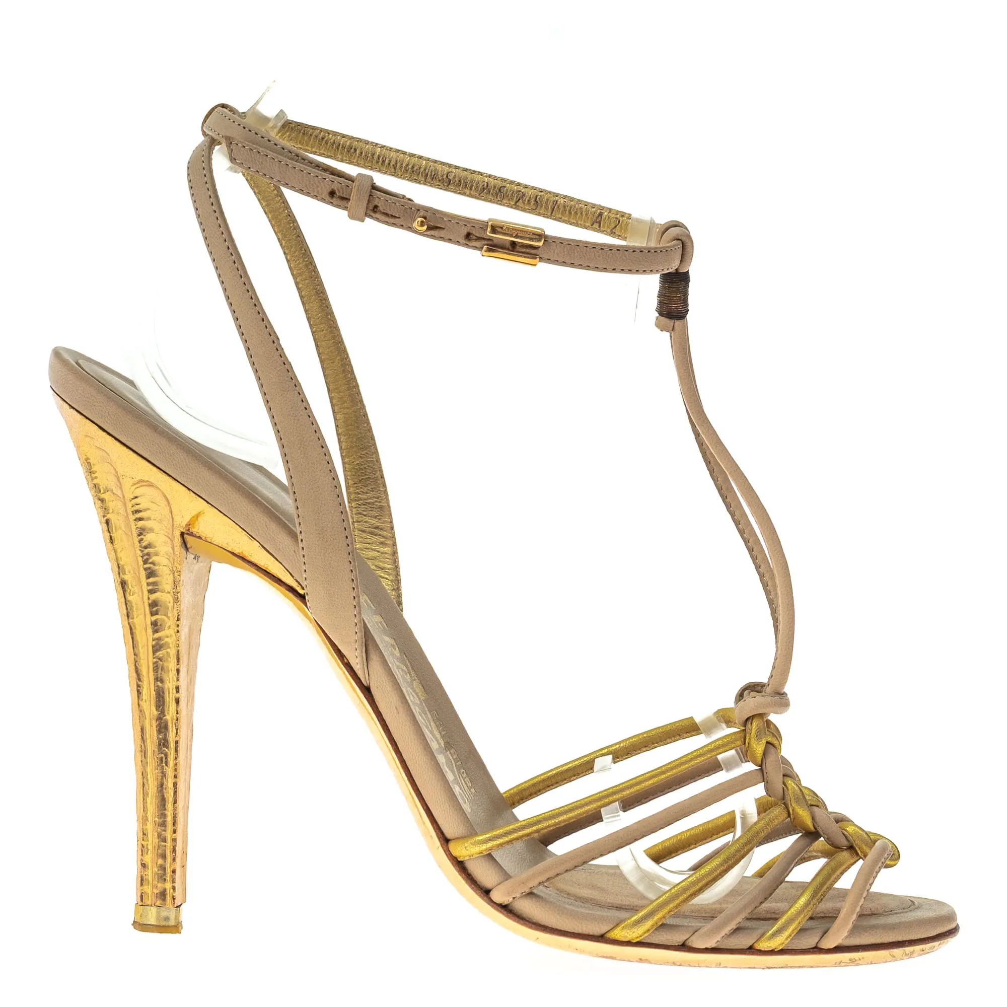 Sandália Ferragamo Bicolor