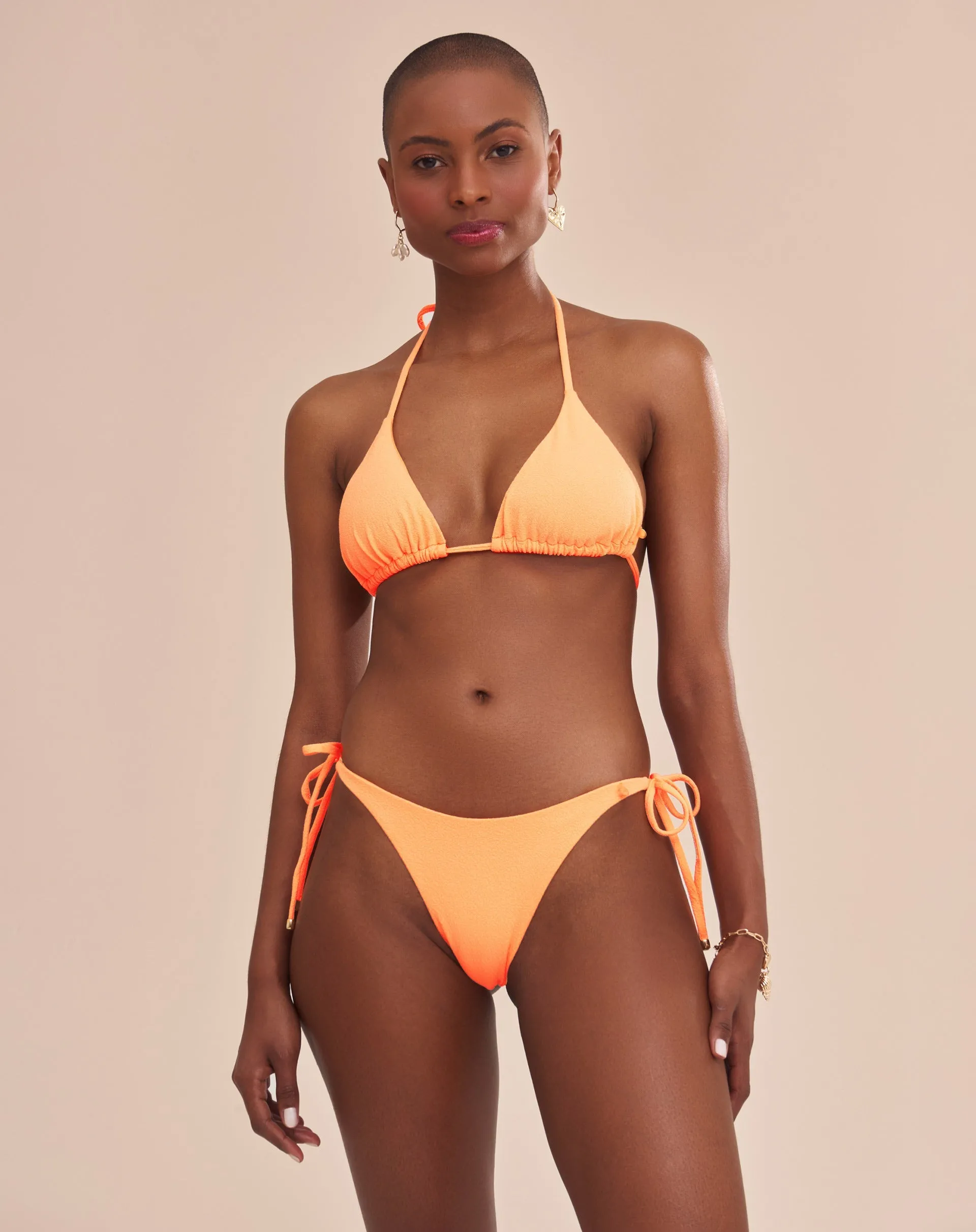 Top Aquamarine Sophia Citrino - Laranja