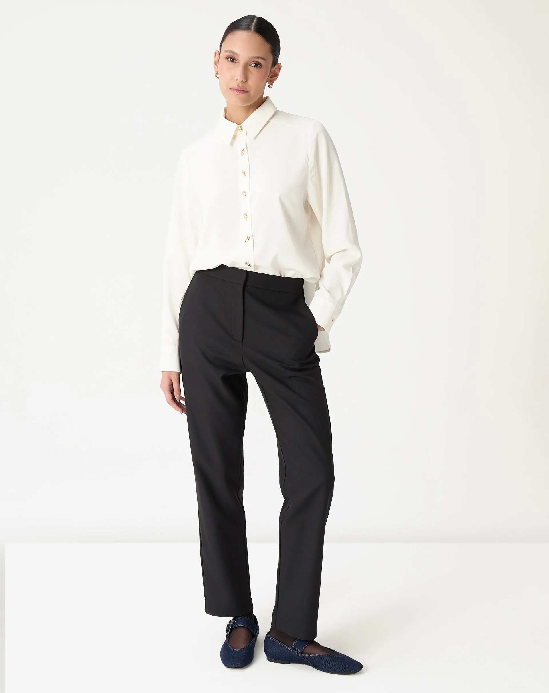 CALÇA SLIM ALFAIATARIA - PRETO