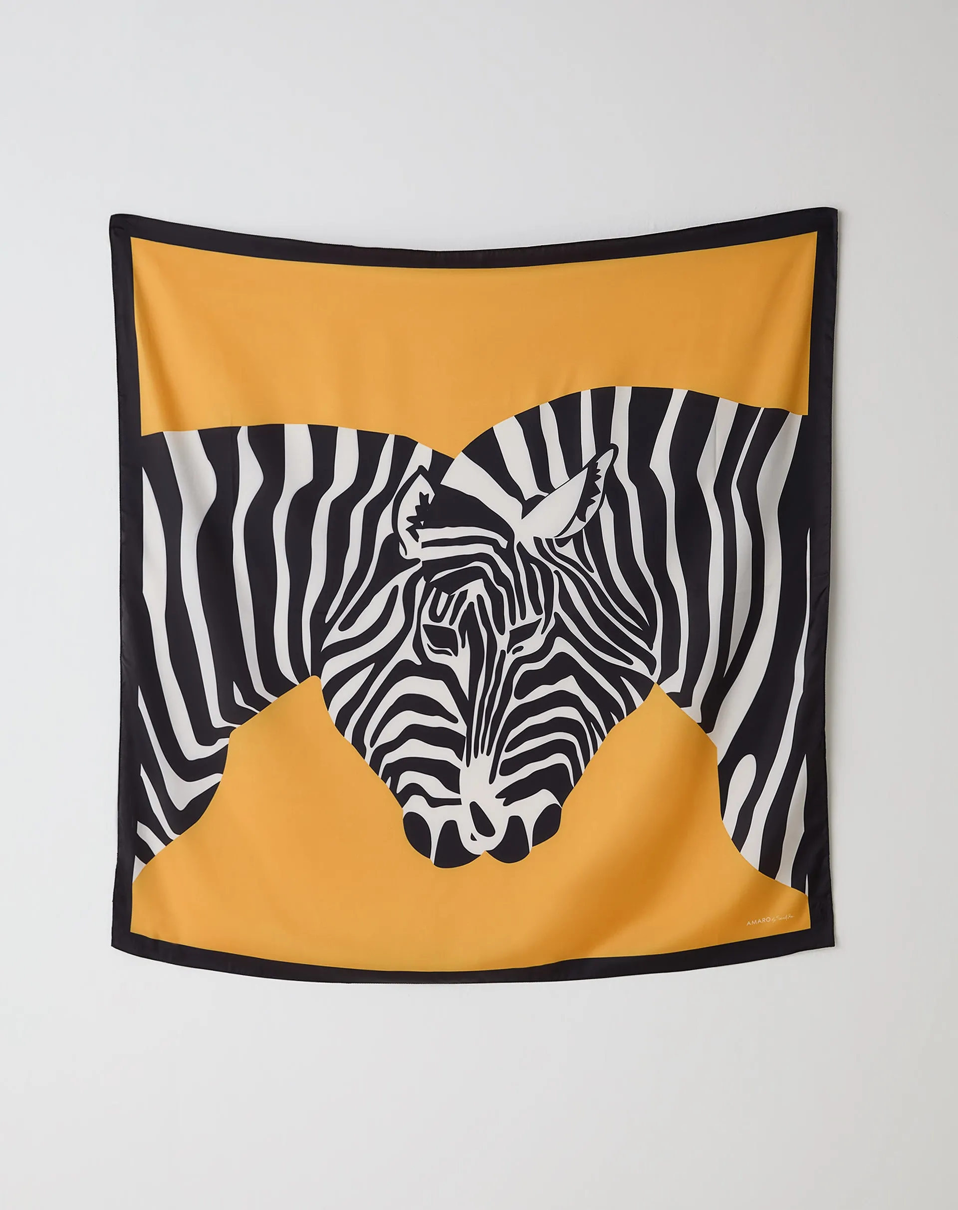 Lenço AMARO by Scarf Me 90x90cm - ZEBRA