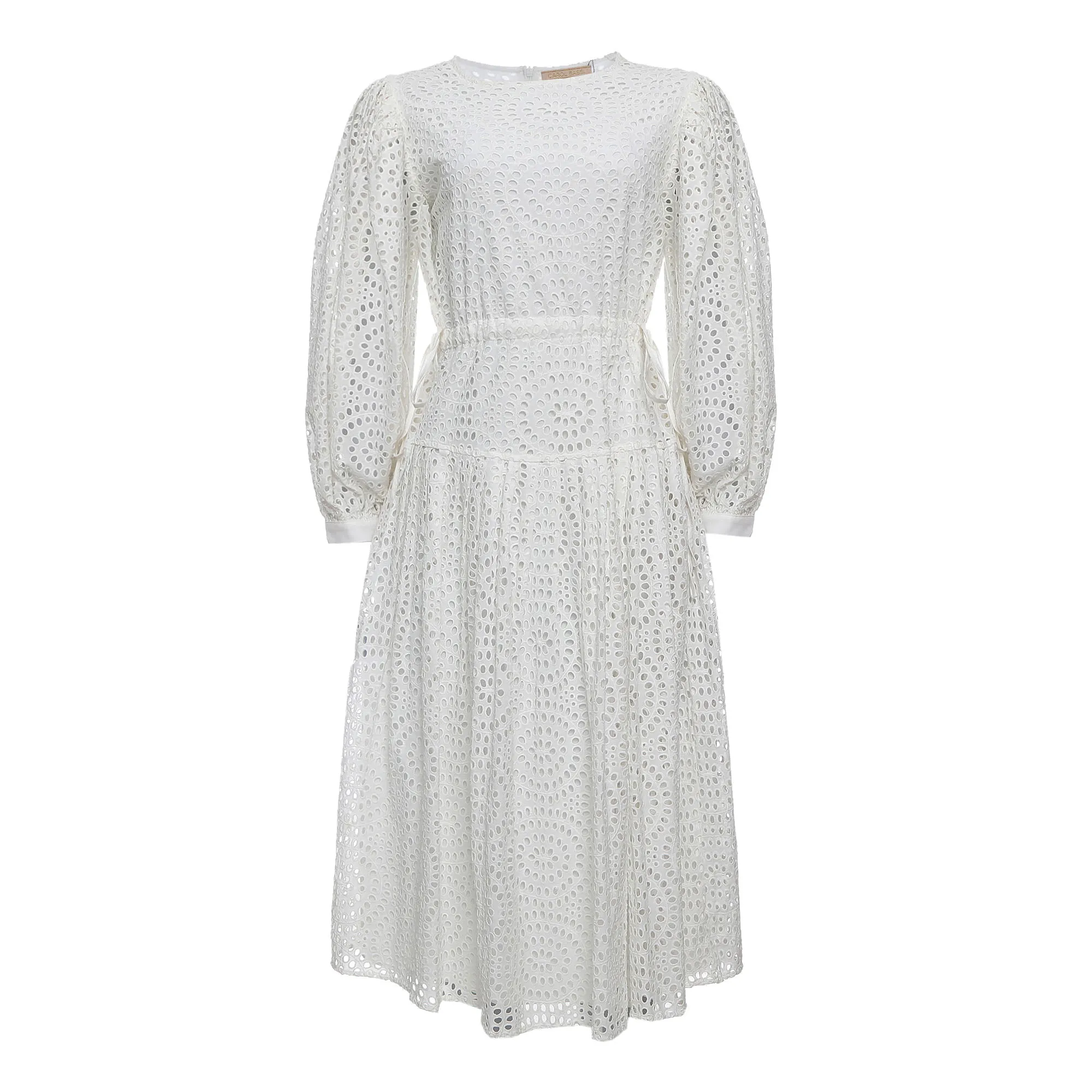 Vestido Carol Bassi Laise Branco