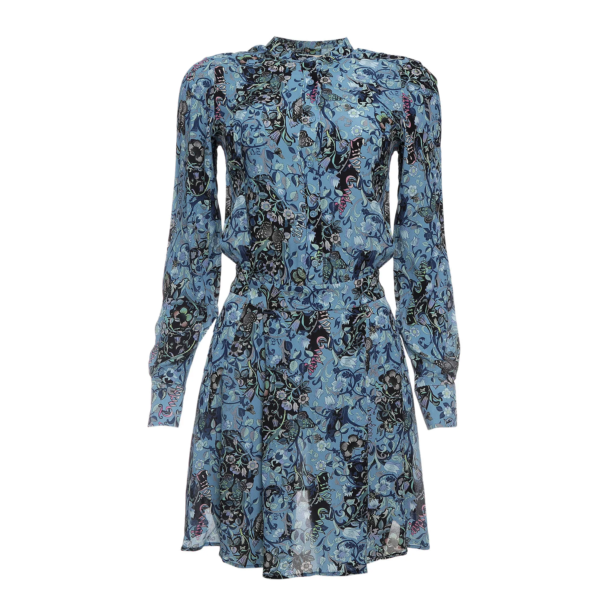 Vestido Zadig & Voltaire Estampado Azul