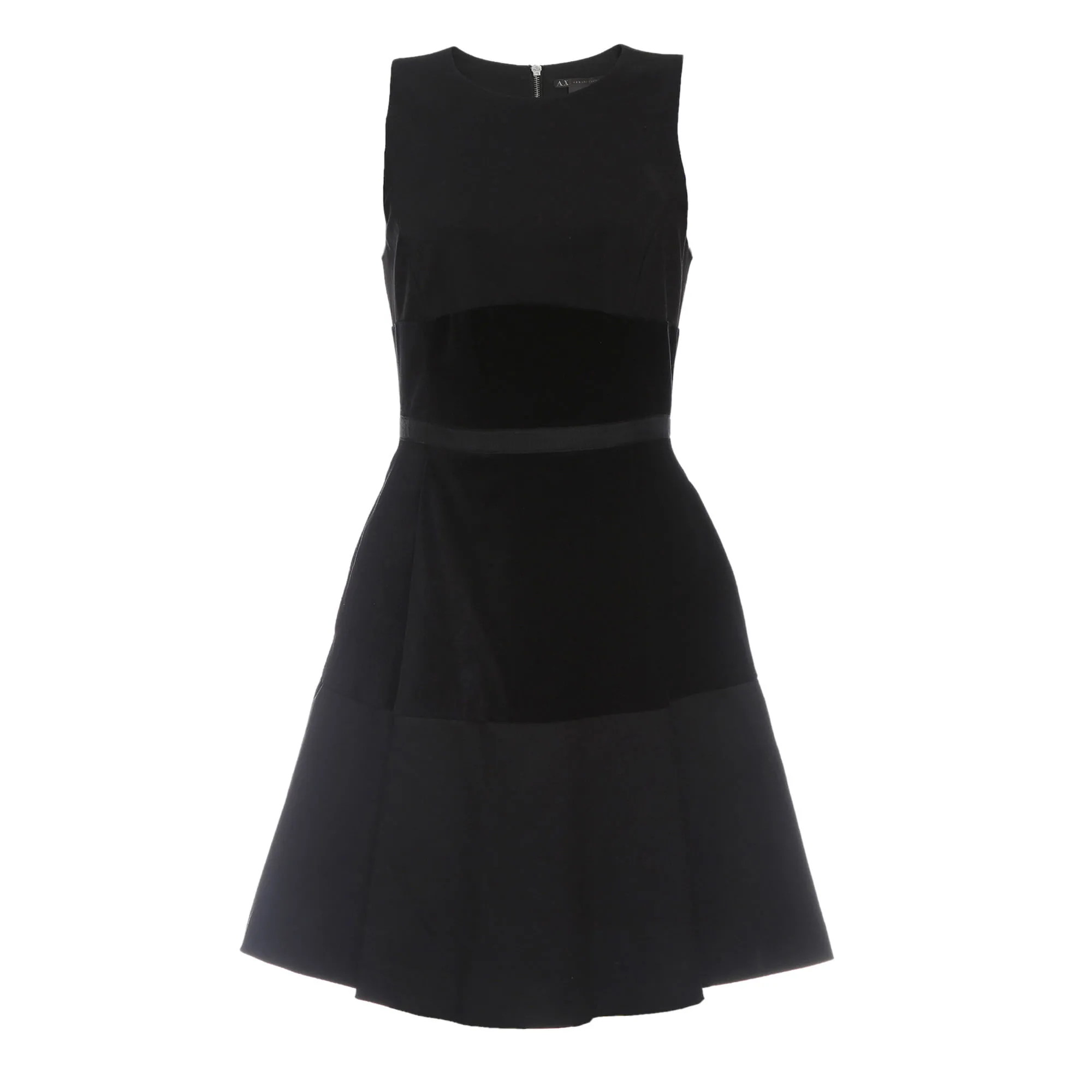 Vestido Armani Exchange Veludo Preto