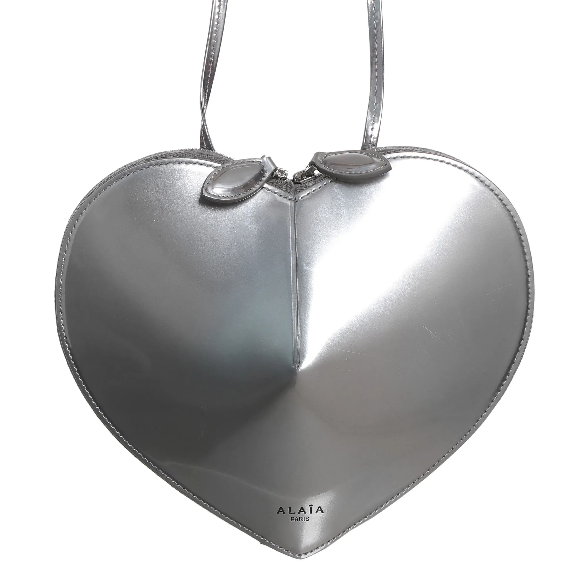 Bolsa Alaia Le Coeur Prateada