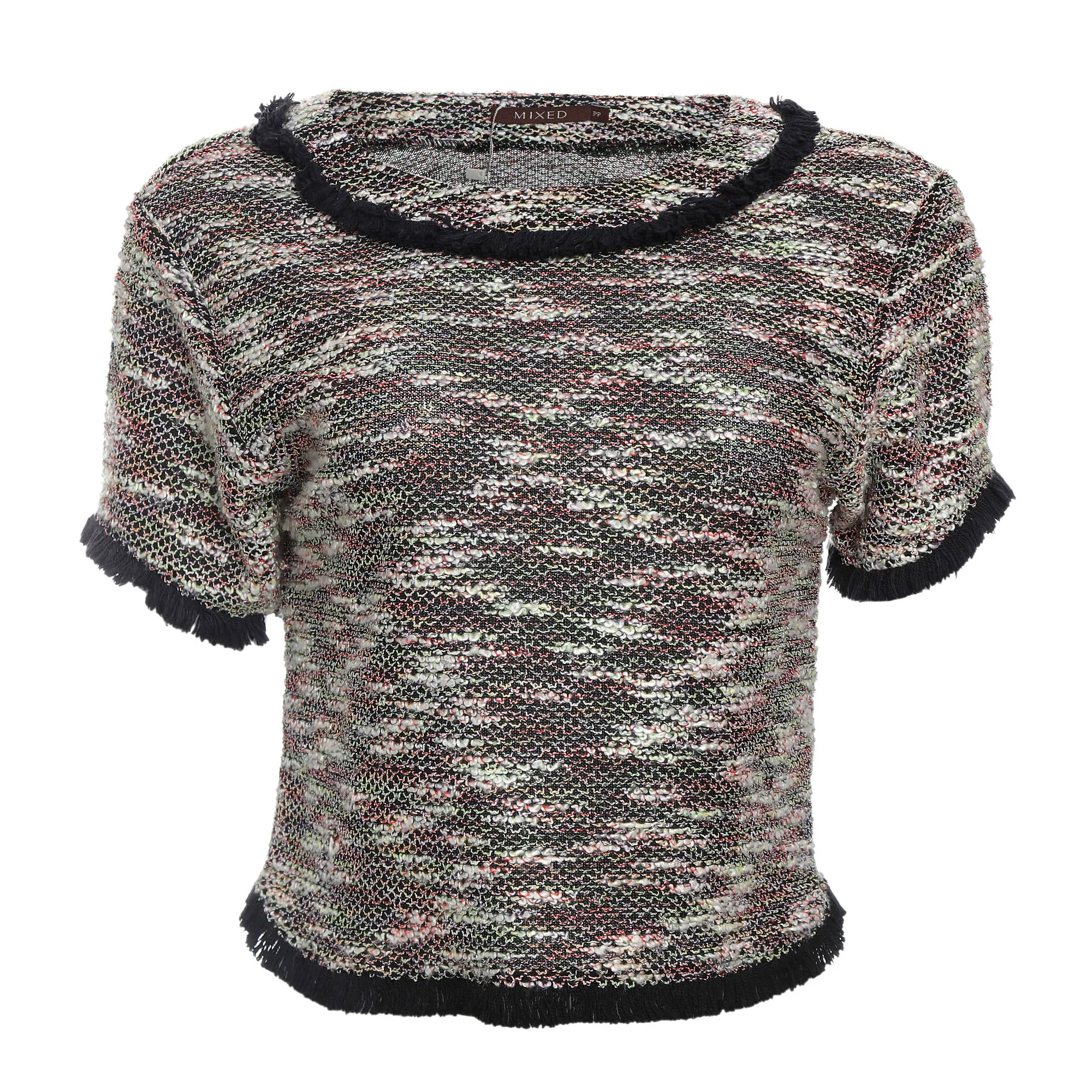 Blusa Mixed Tricô Colorido