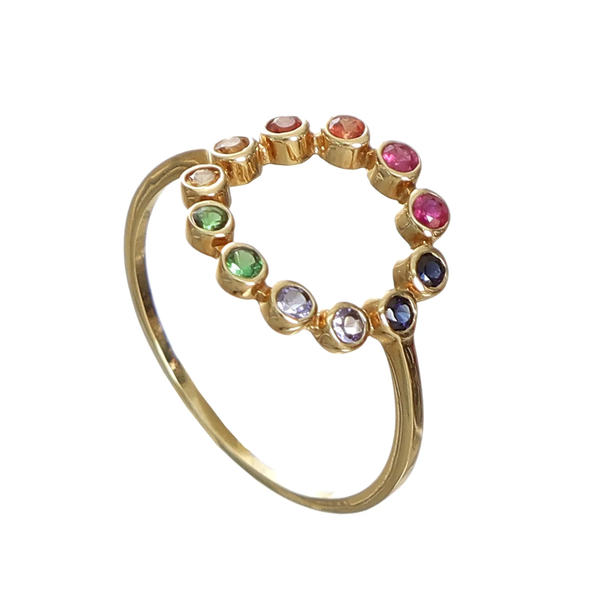 Anel Victoria Sayeg Confete em Amarelo