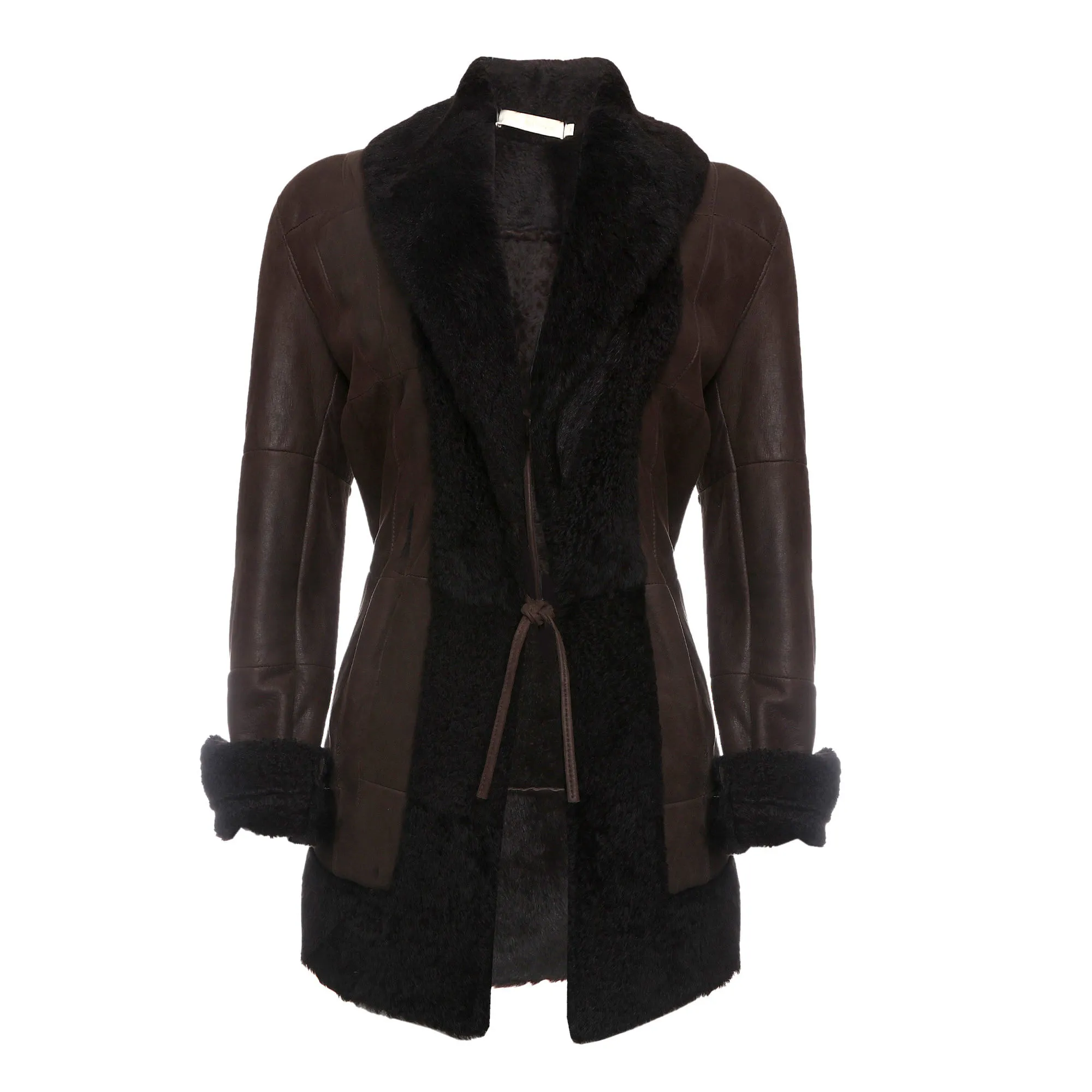 Casaco Cris Barros Forrado Marrom