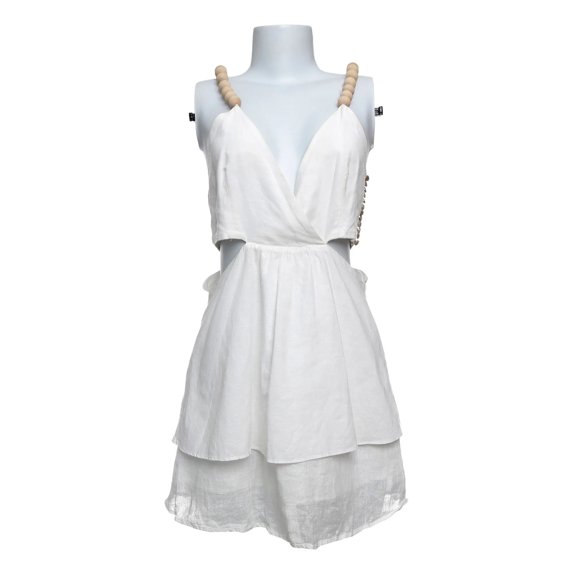 Vestido Lilly Sarti Linho Branco