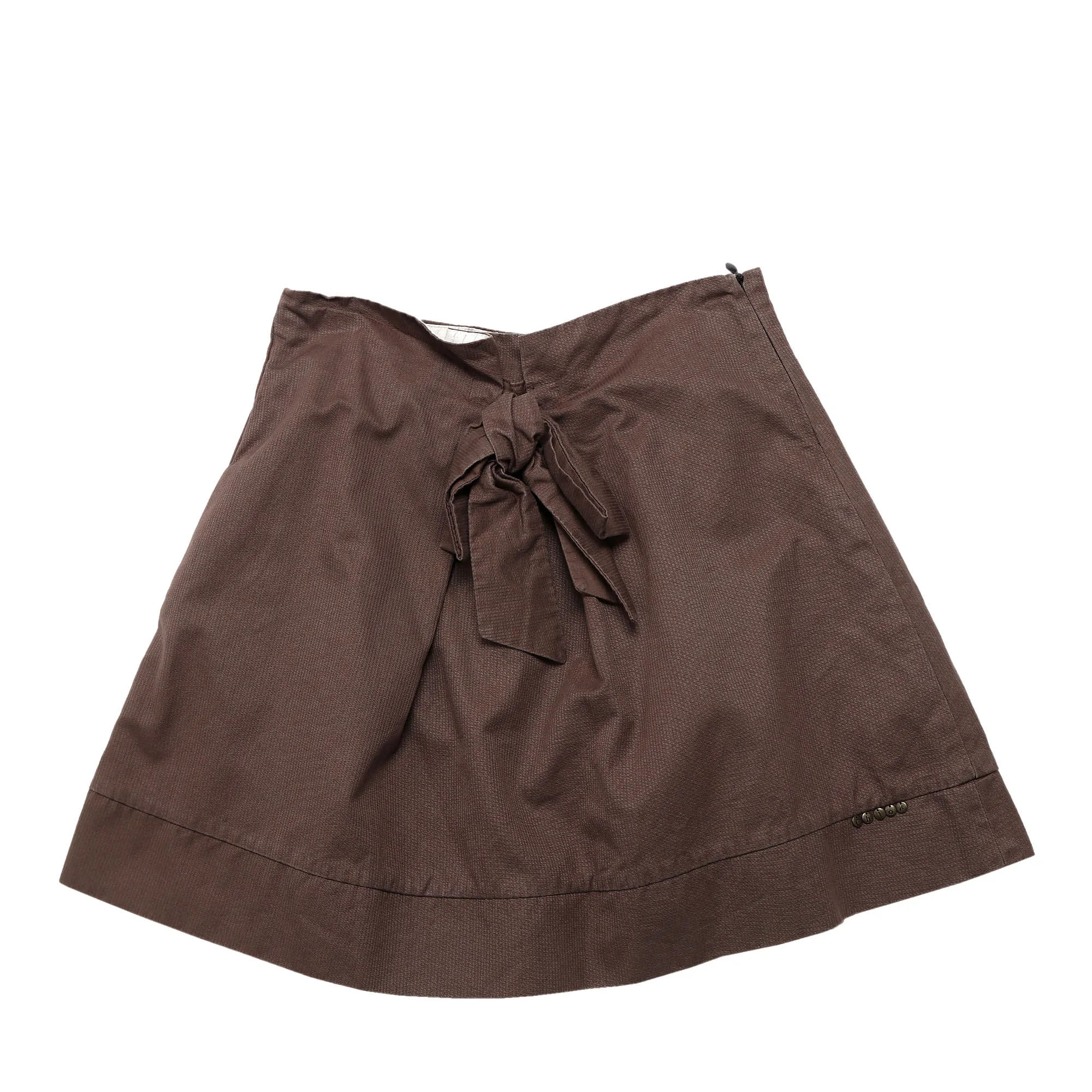 Saia Chloé Laço Marrom Infantil