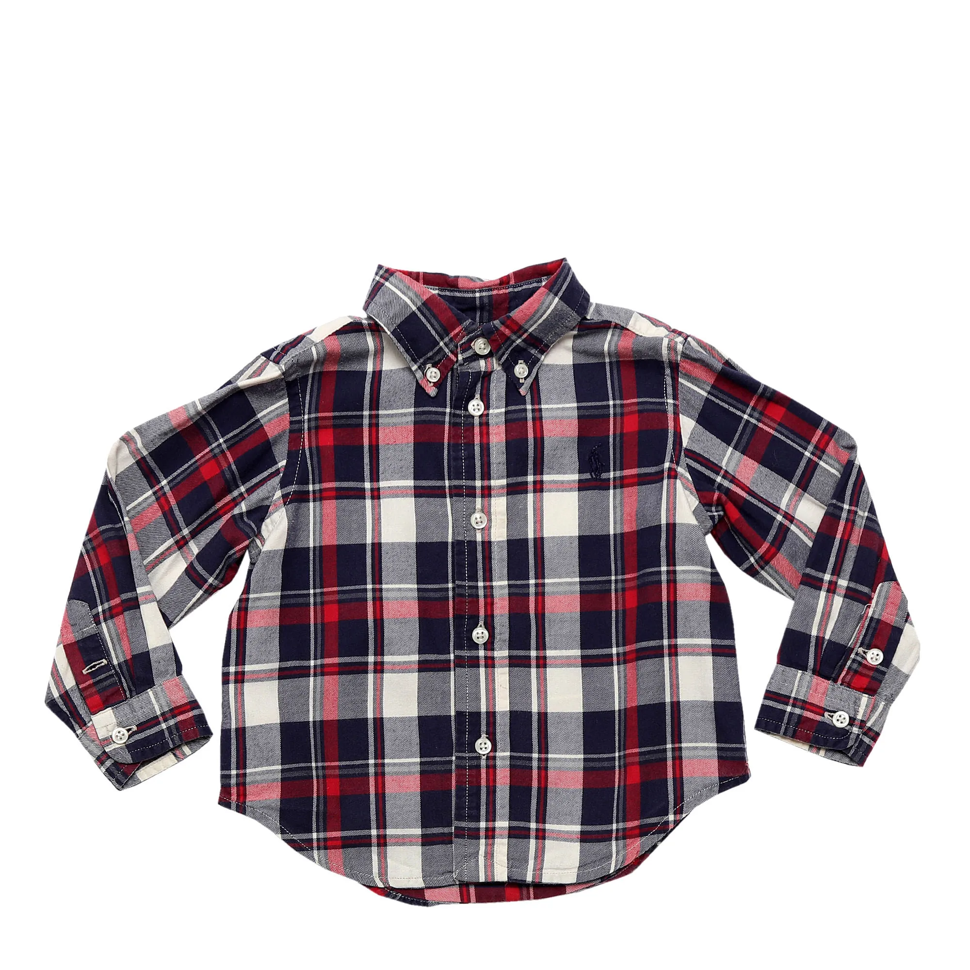 Camisa Ralph Lauren Xandrez Azul Infantil