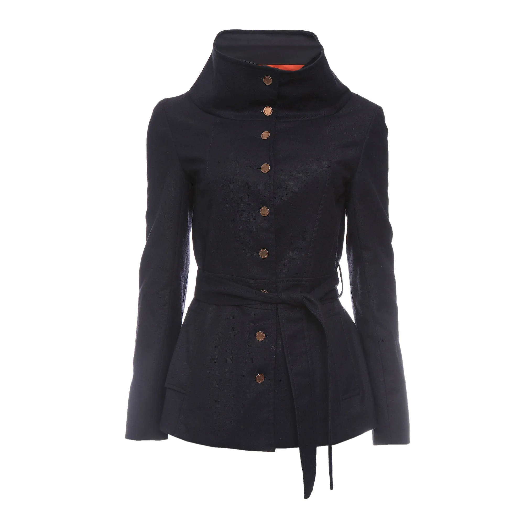 Casaco Lilly Sarti Lã Azul Marinho