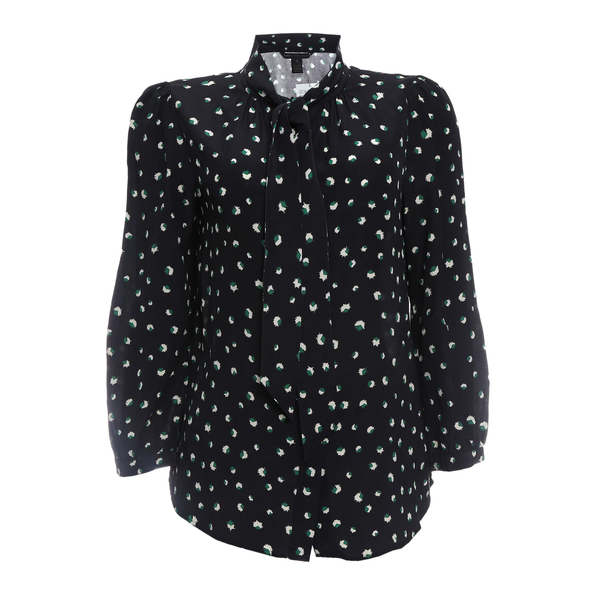 Blusa Marc Jacobs Estampada Azul Marinho