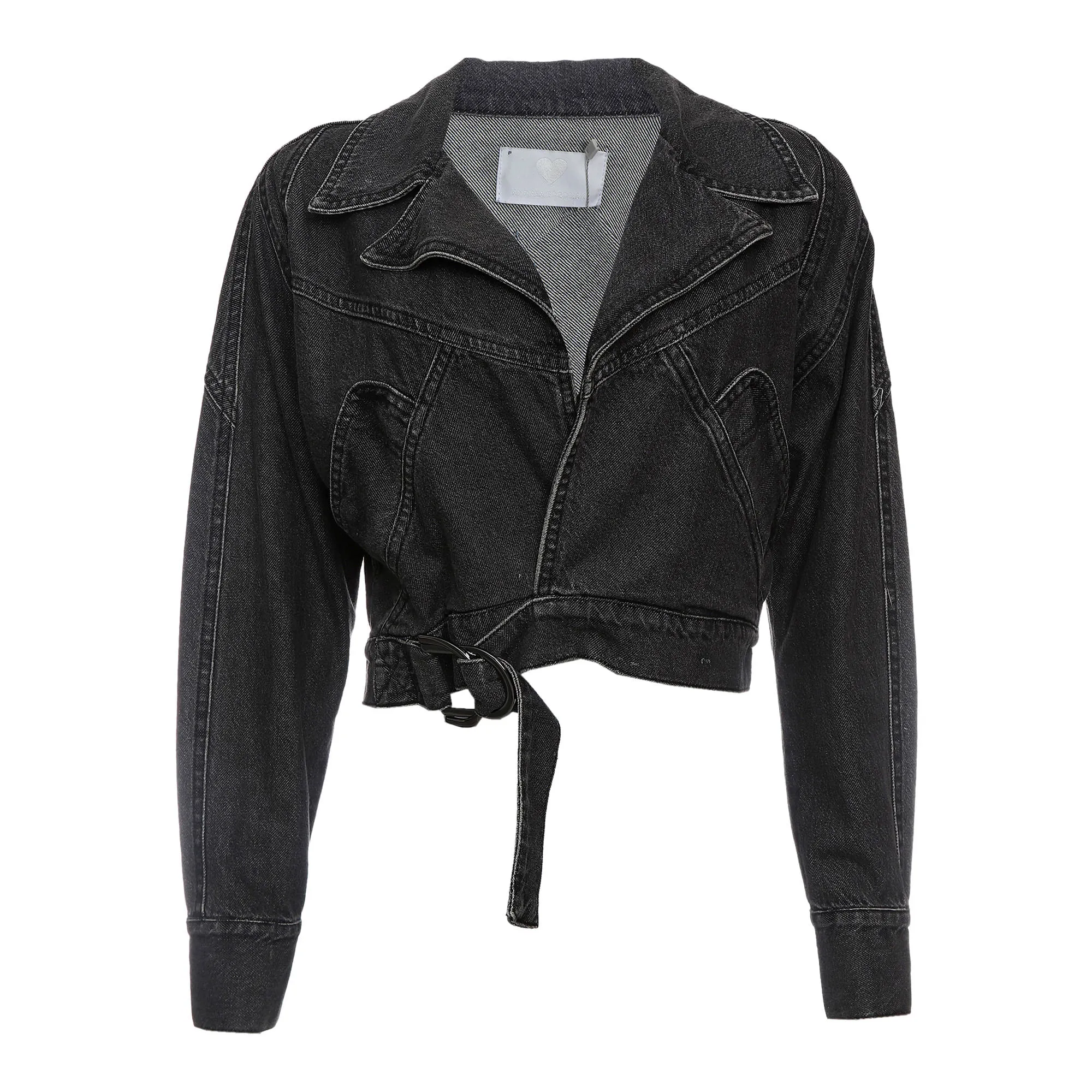 Jaqueta Andrea Bogosian Bordada Jeans