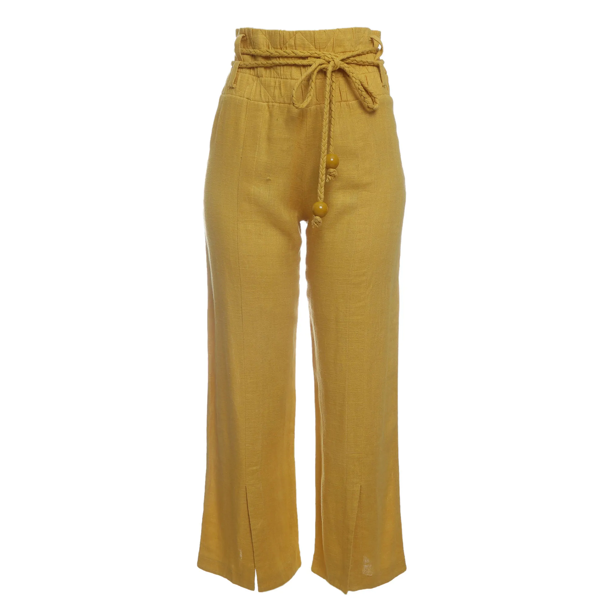 Calça Missinclof Cinto Amarelo