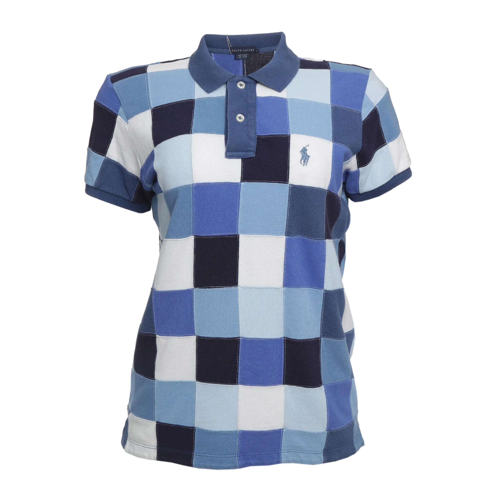 Blusa Polo Ralph Lauren Xadrez Azul