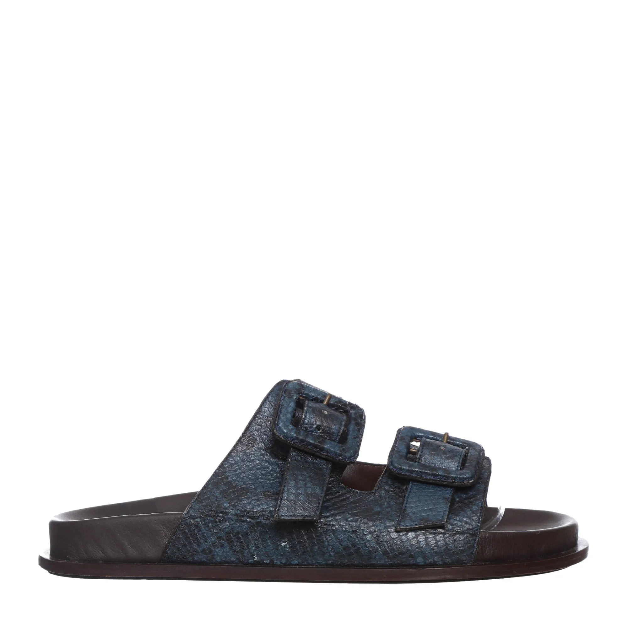 Papete Mixed Couro Azul