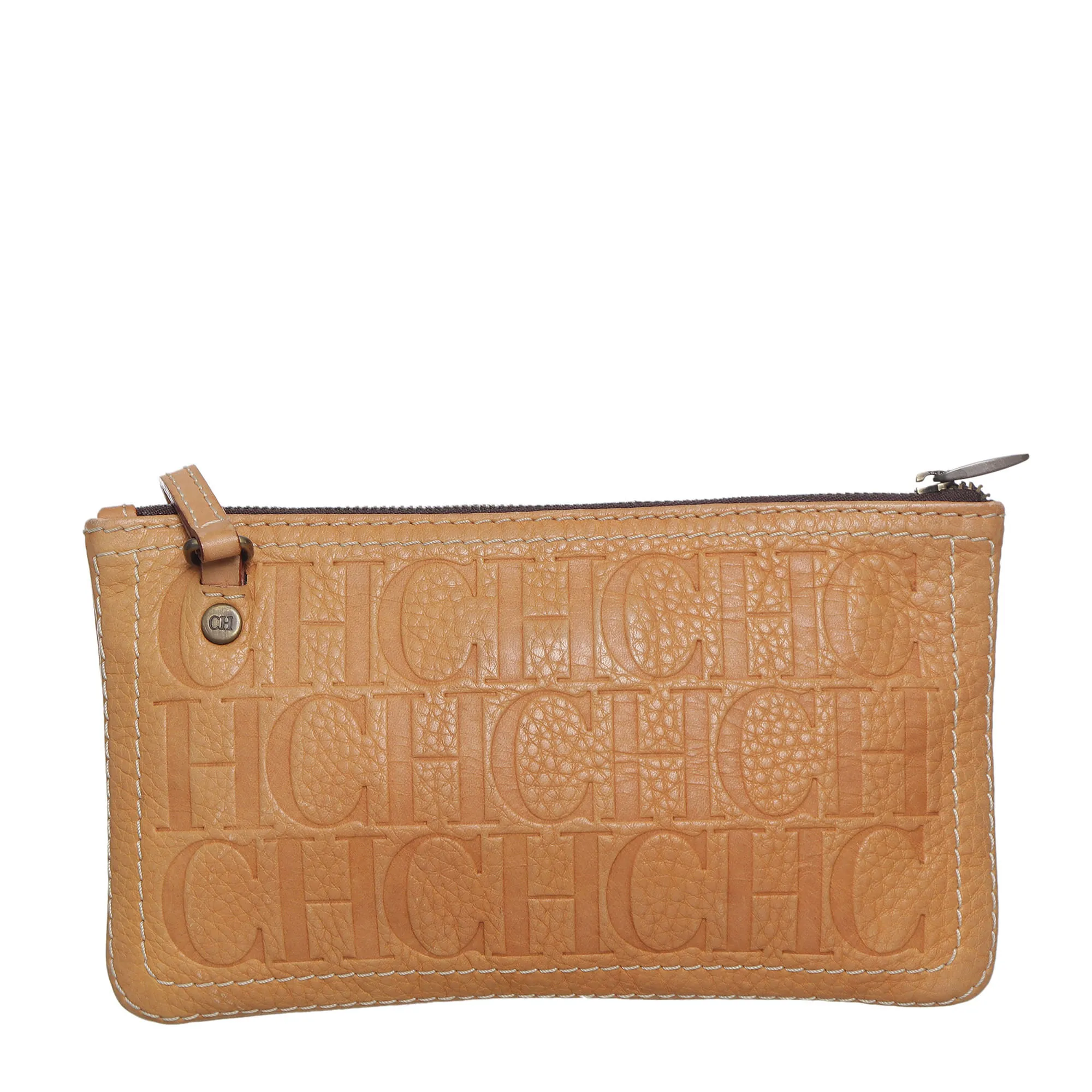 Bolsa Carolina Herrera Monograma Caramelo