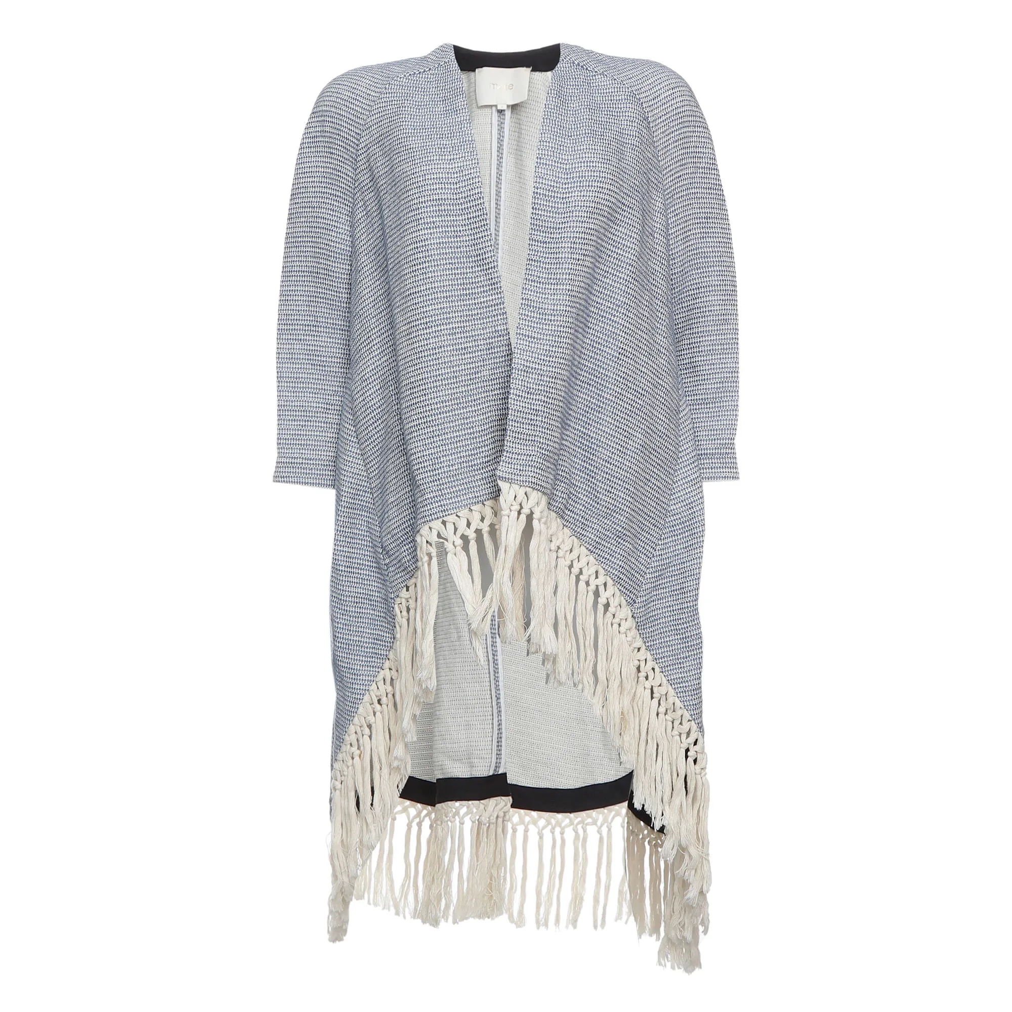 Casaco Maje Franjas Azul