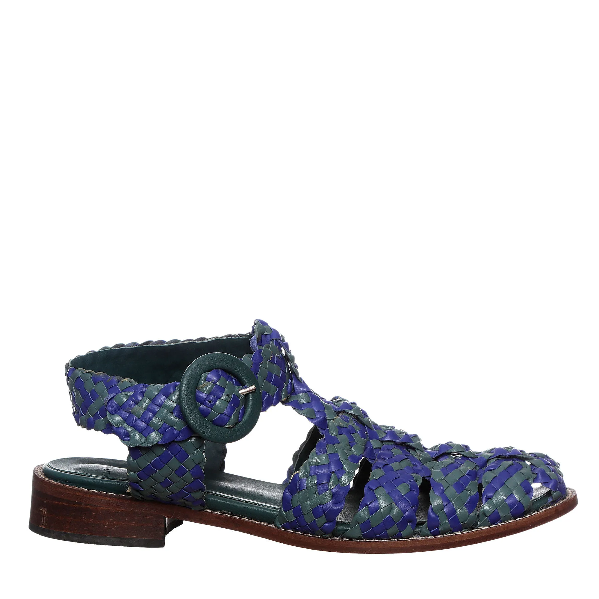 Sandália Manolita Fisherman Azul