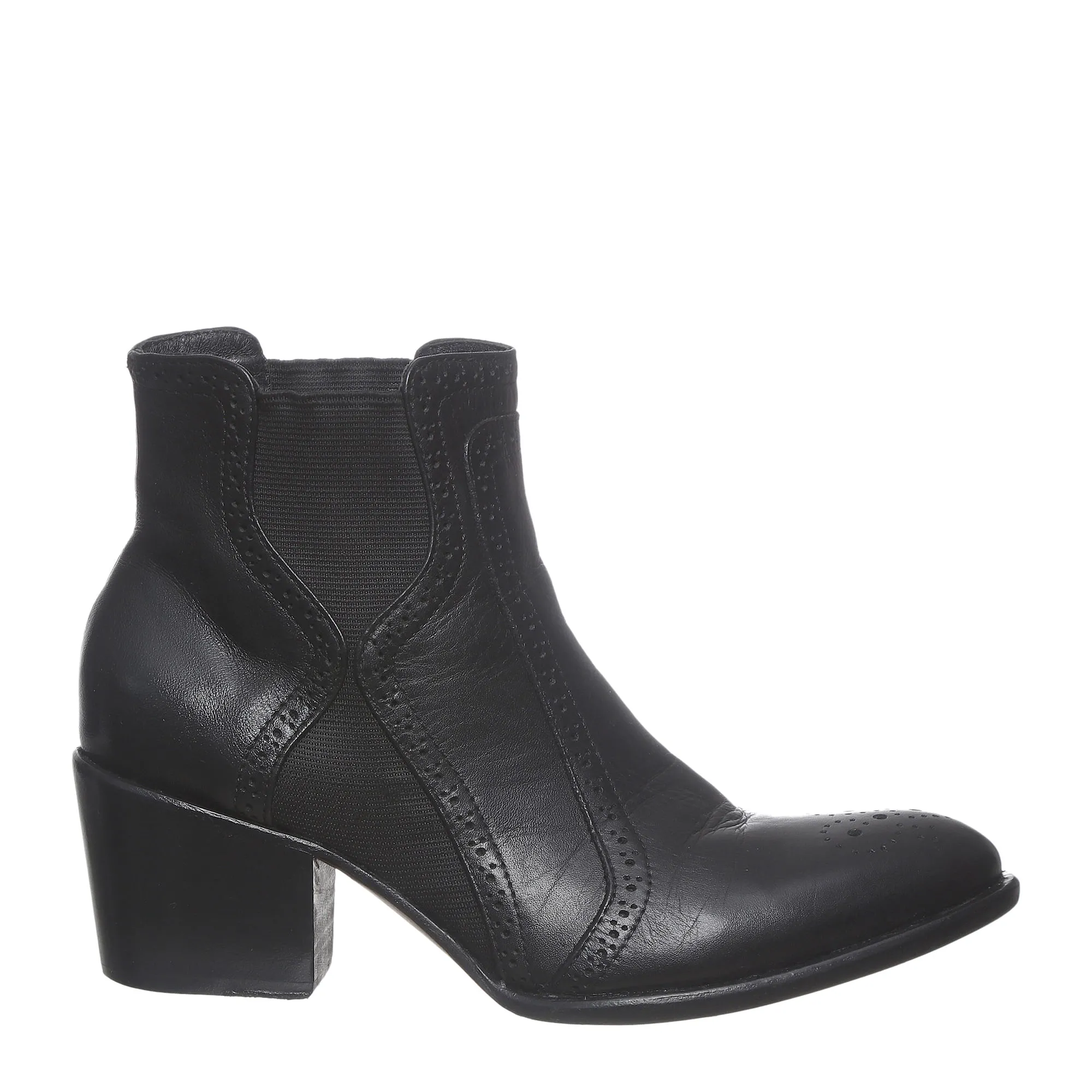 Bota Sarah Chofakian Couro Preta