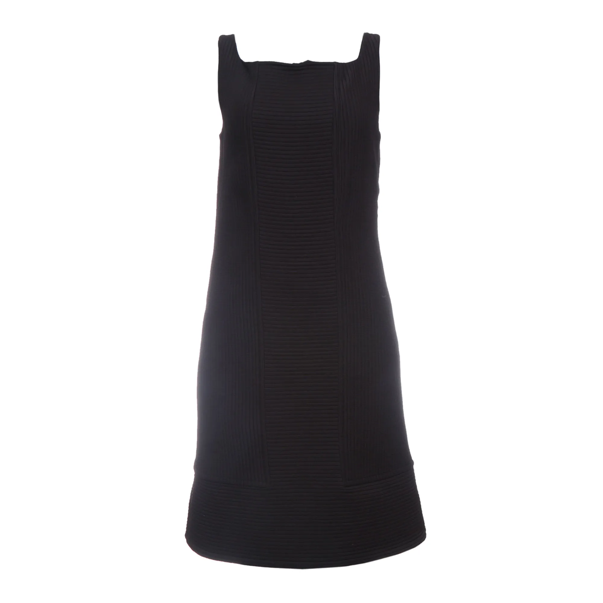 Vestido Fendi Texturizado Preto