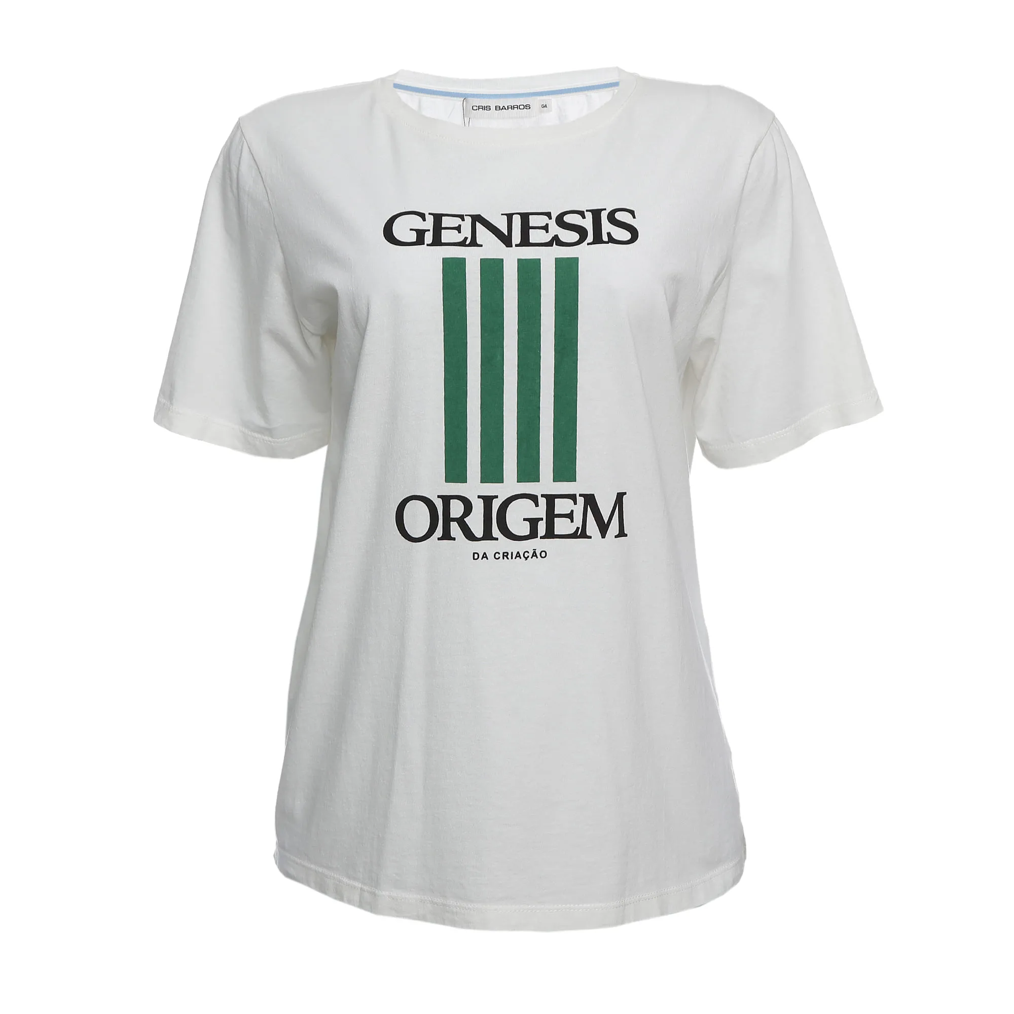 Camiseta Cris Barros Estampado Genesis