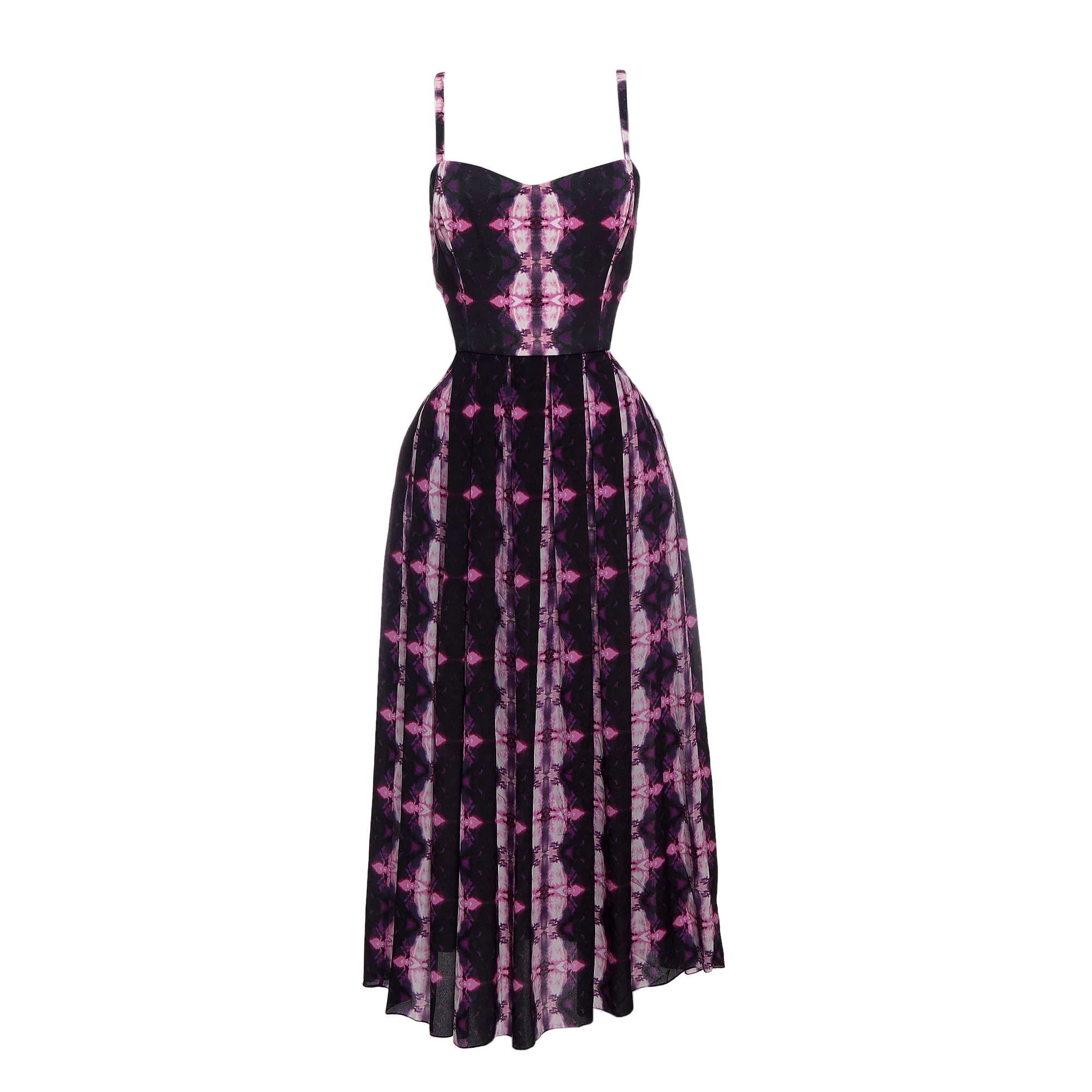 Vestido NV Estampado Roxo