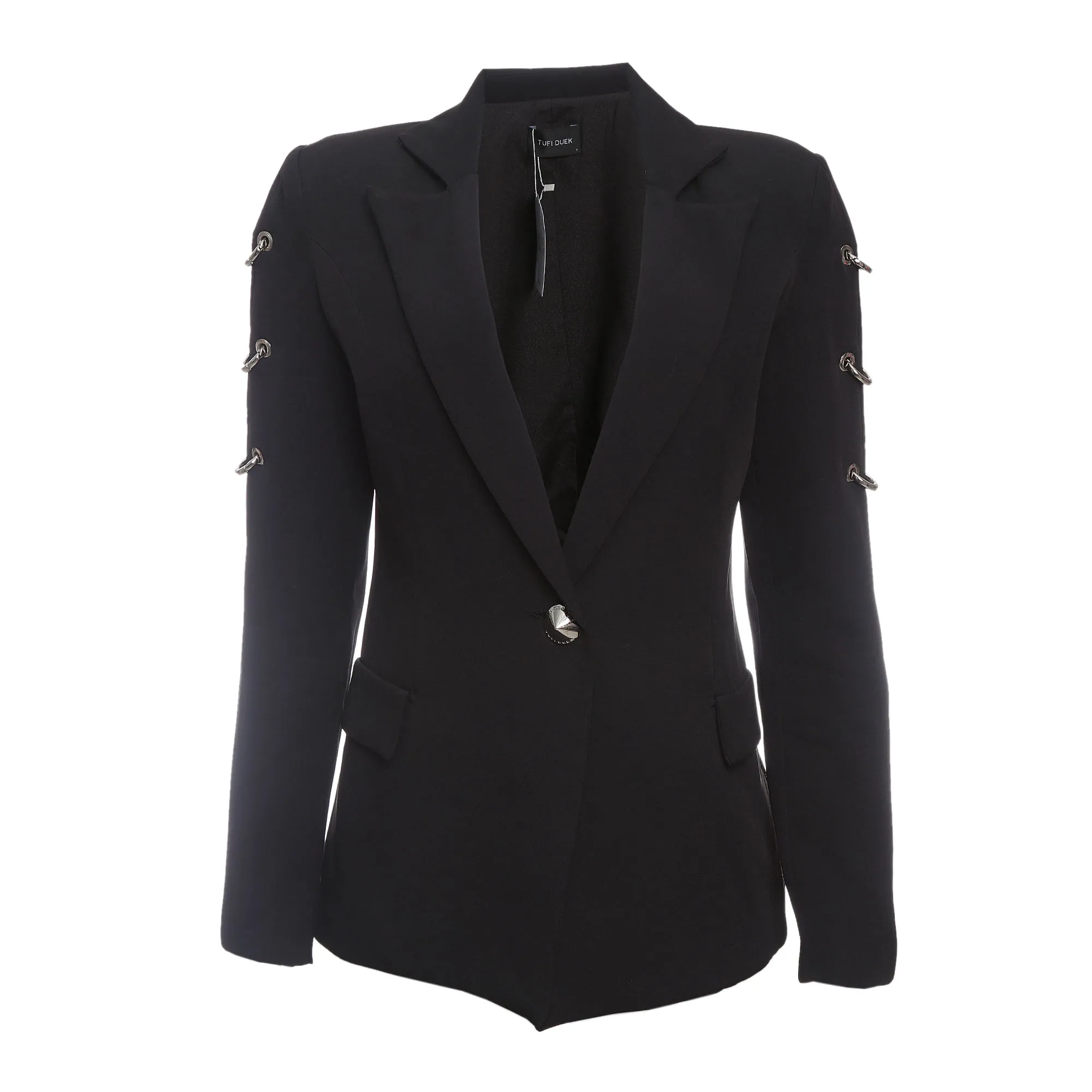 Blazer Tufi Duek Ilhós Preto