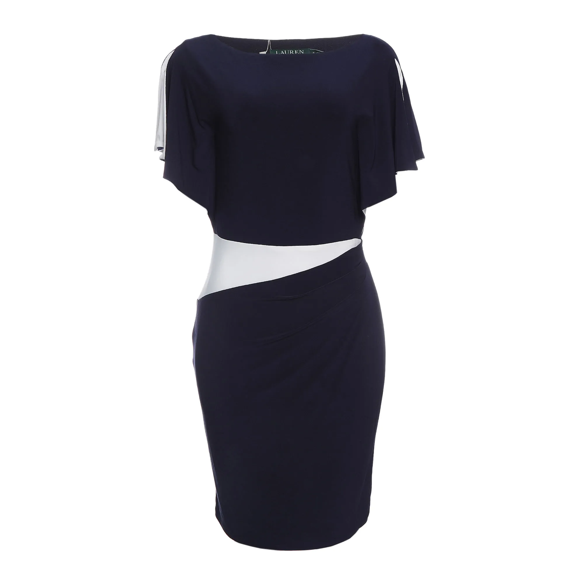 Vestido Ralph Lauren Azul e Branco