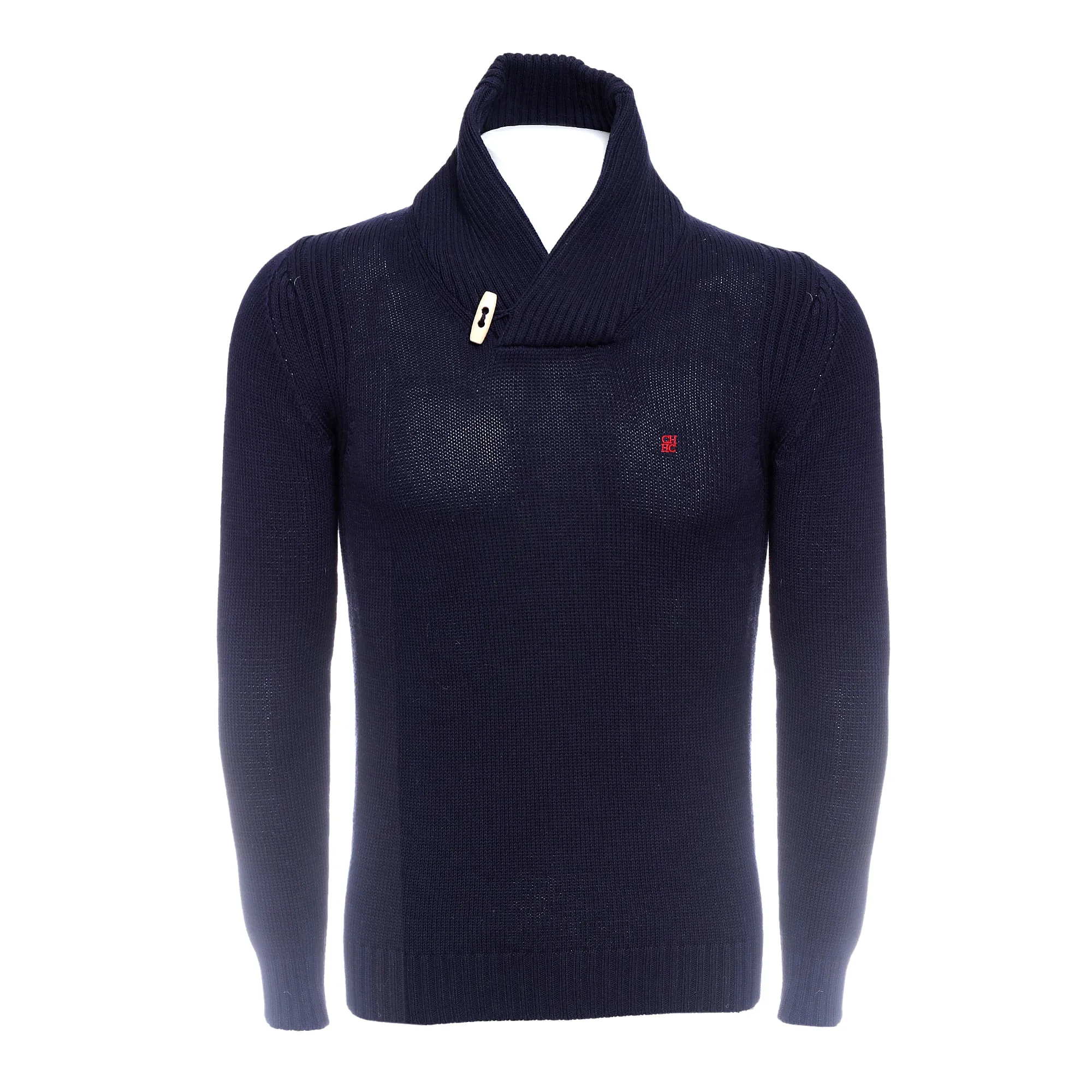 Suéter Carolina Herrera Tricô Azul Marinho