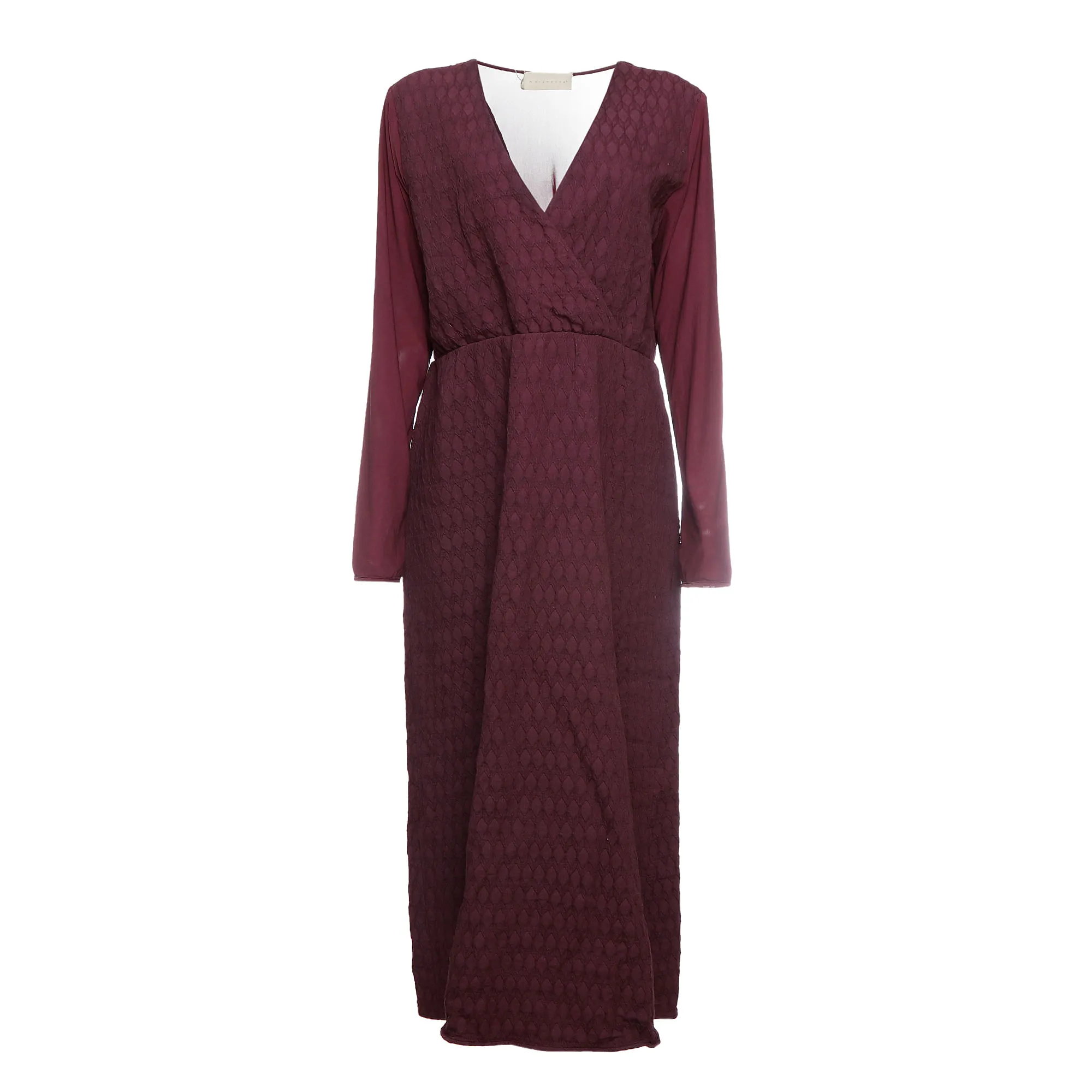 Vestido A Niemeyer Clarim Vinho