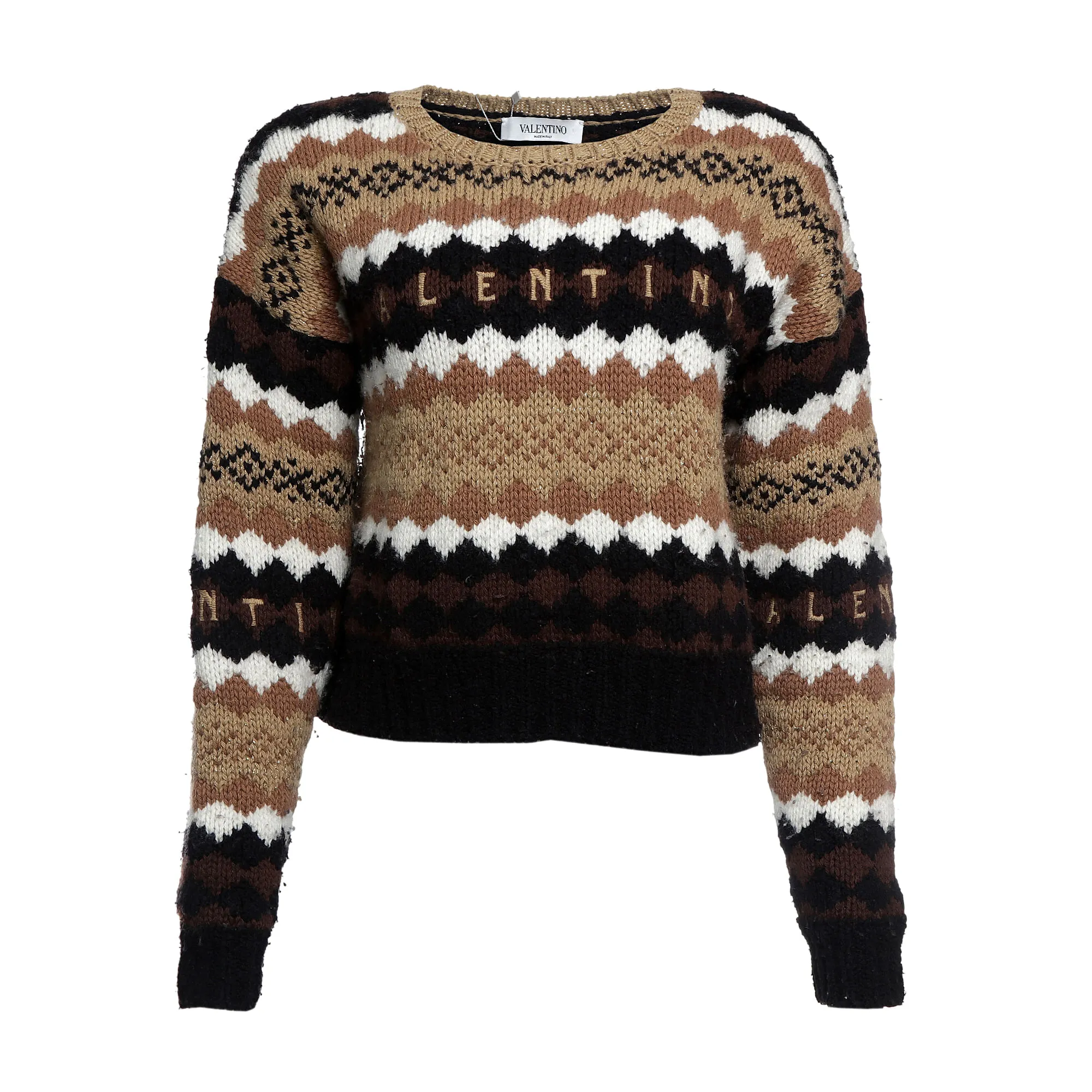 Tricô Valentino Garavani Marrom