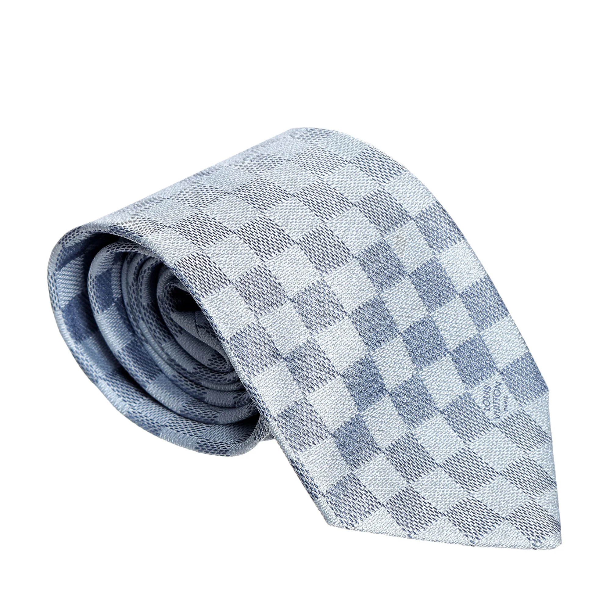 Gravata Louis Vuitton Estampa Damier Ebene