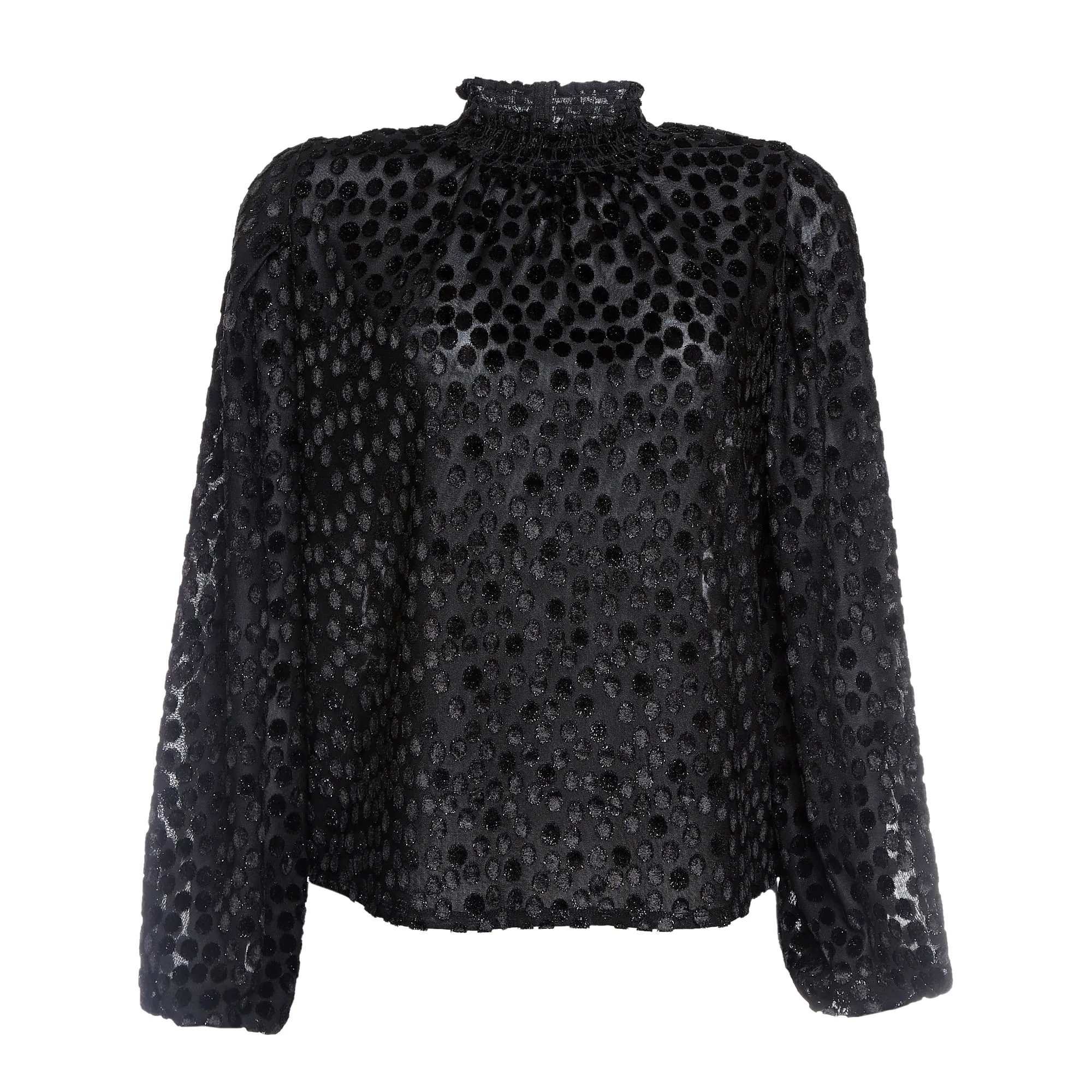 Blusa Maje Poás Preto