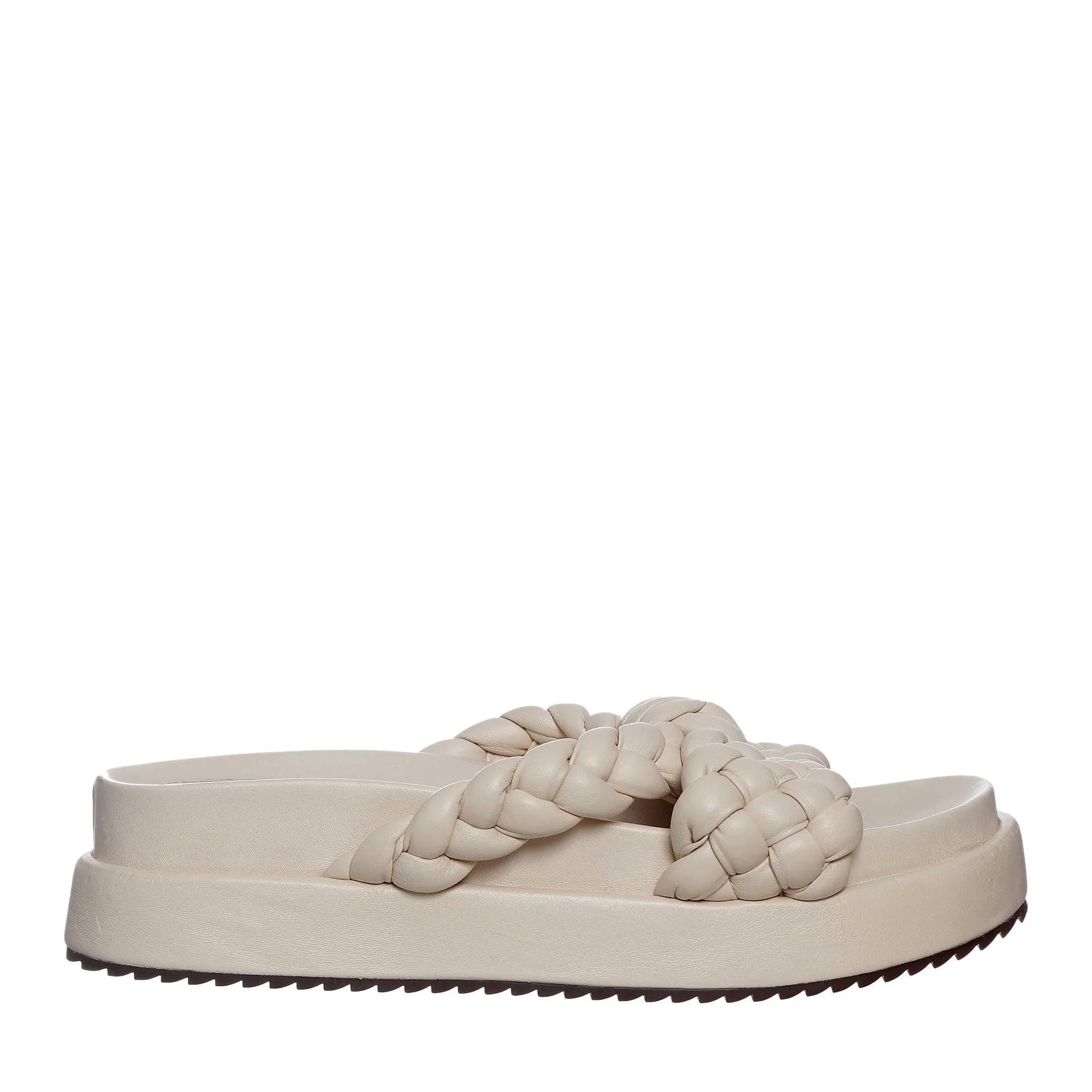 Sandália Alexandre Birman Trançada Couro Bege