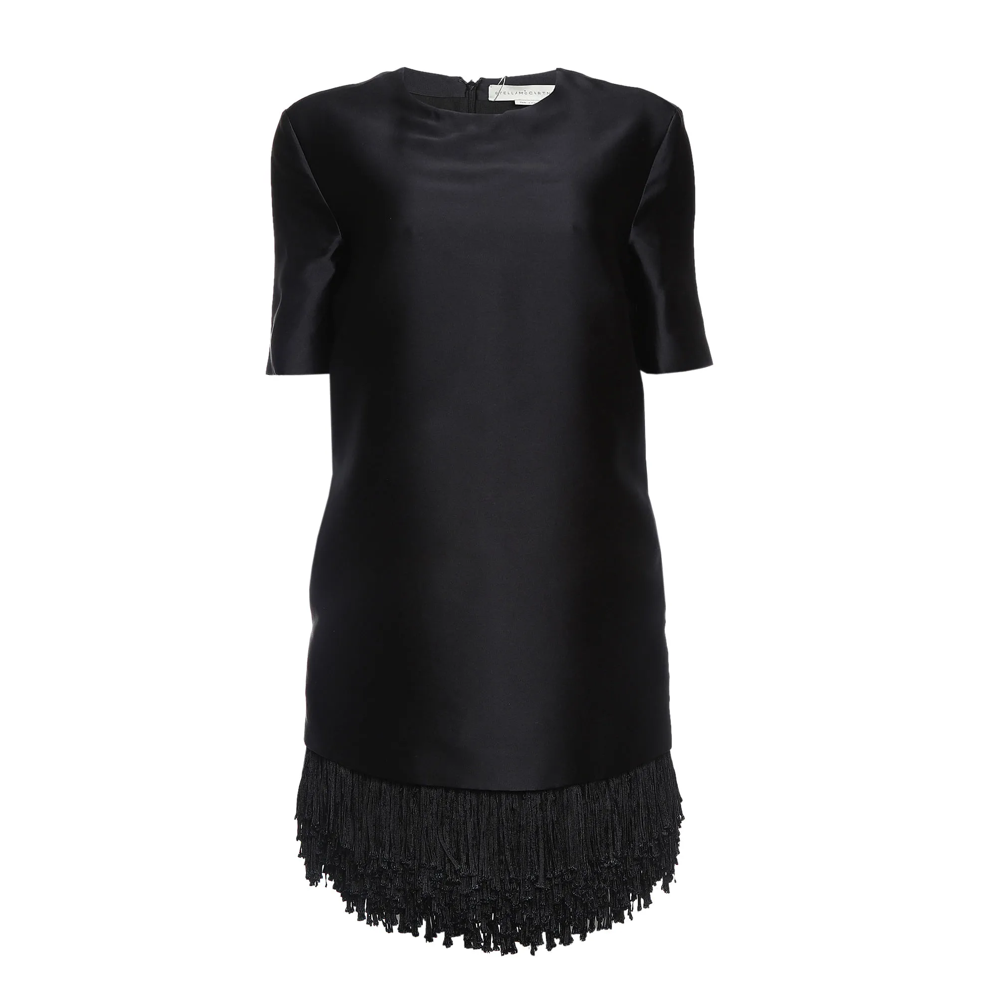 Vestido Stella McCartney Franjas Preto