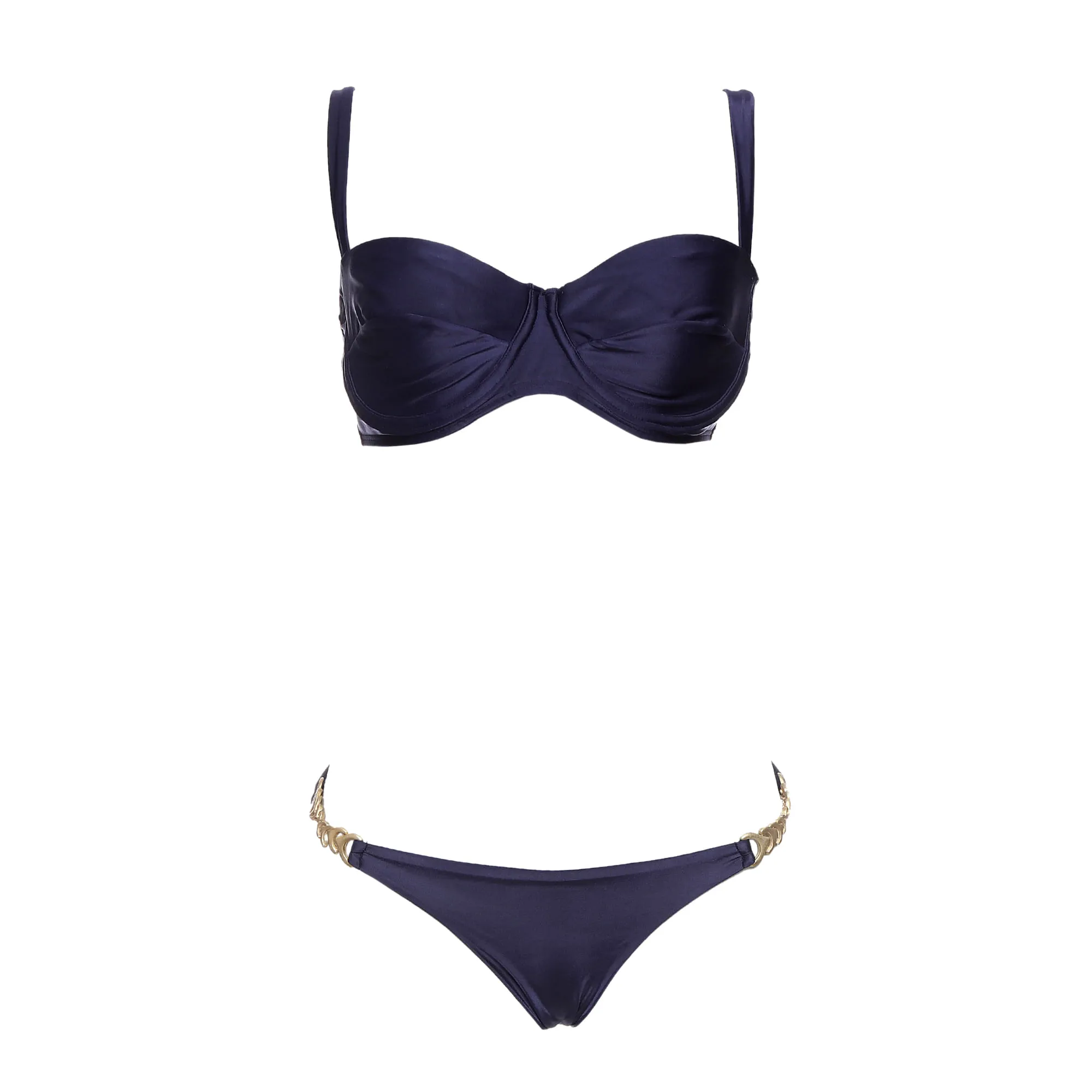 Biquini Lenny Niemeyer Azul Marinho