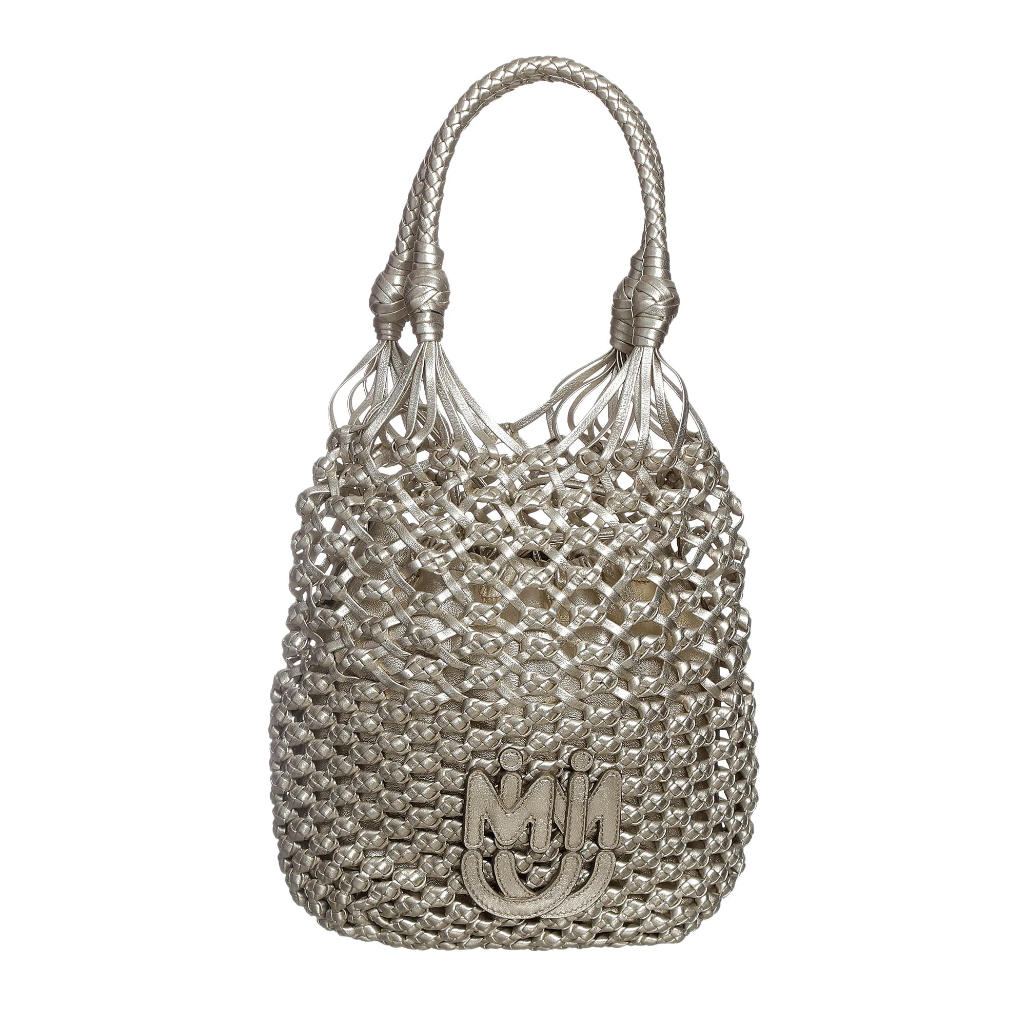 Bolsa Miu Miu Metalizada