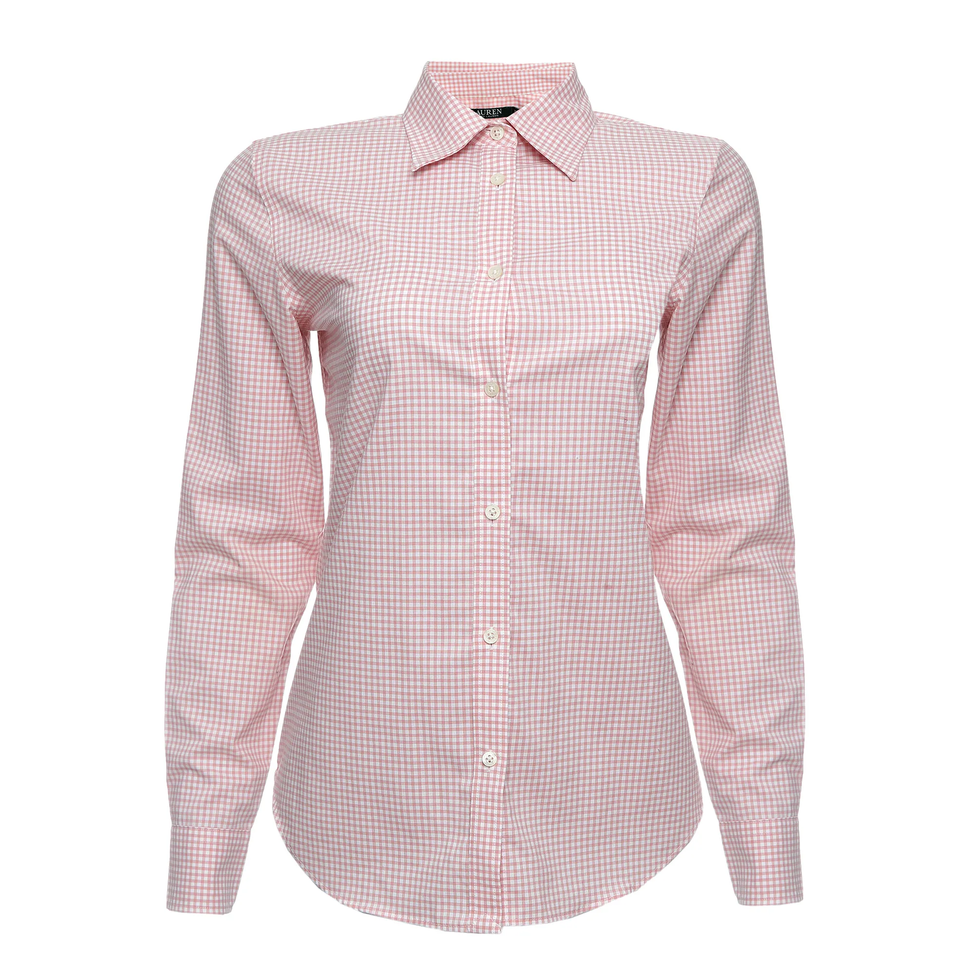 Camisa Ralph Lauren Vichy Rosa