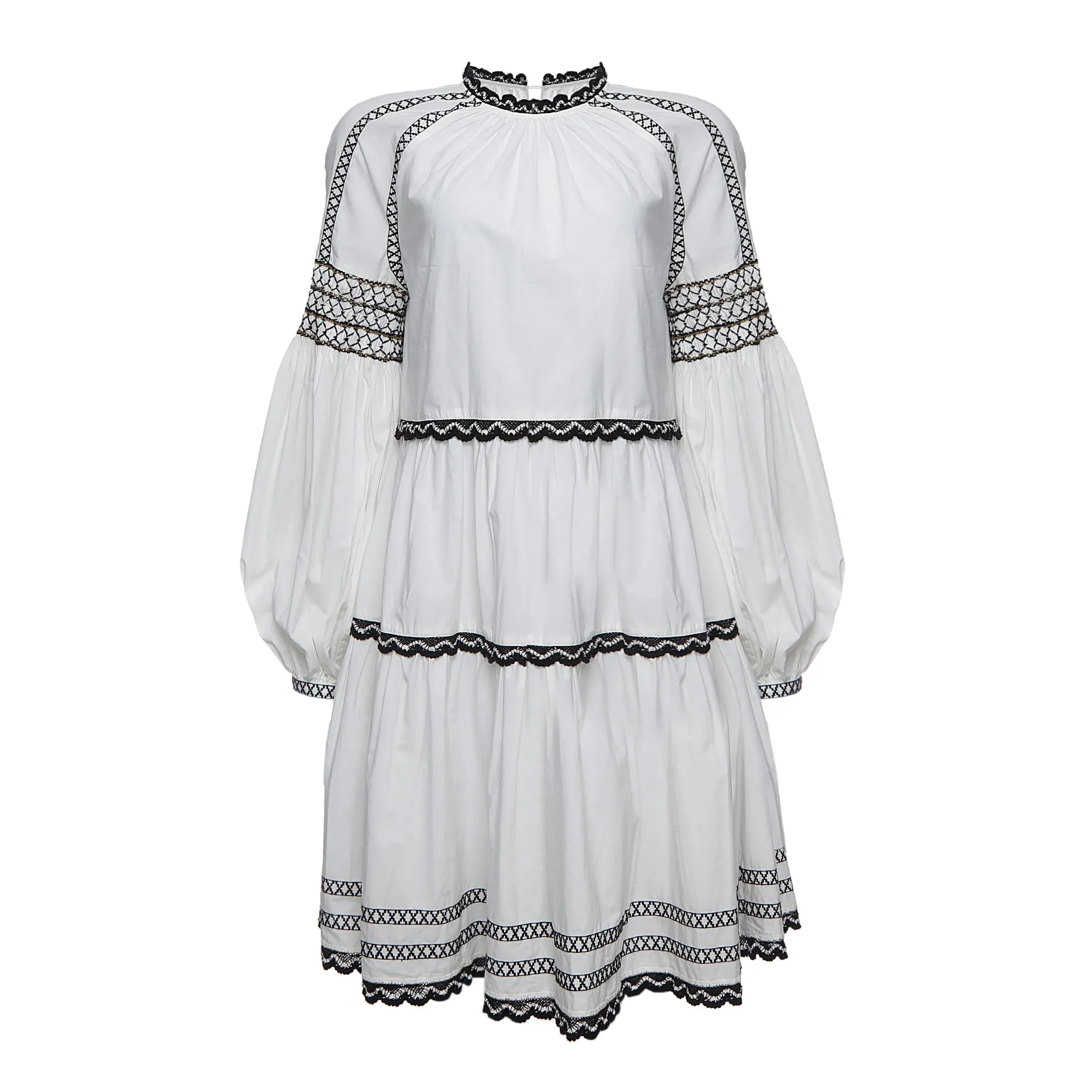 Vestido Ulla Johson Bordado Branco