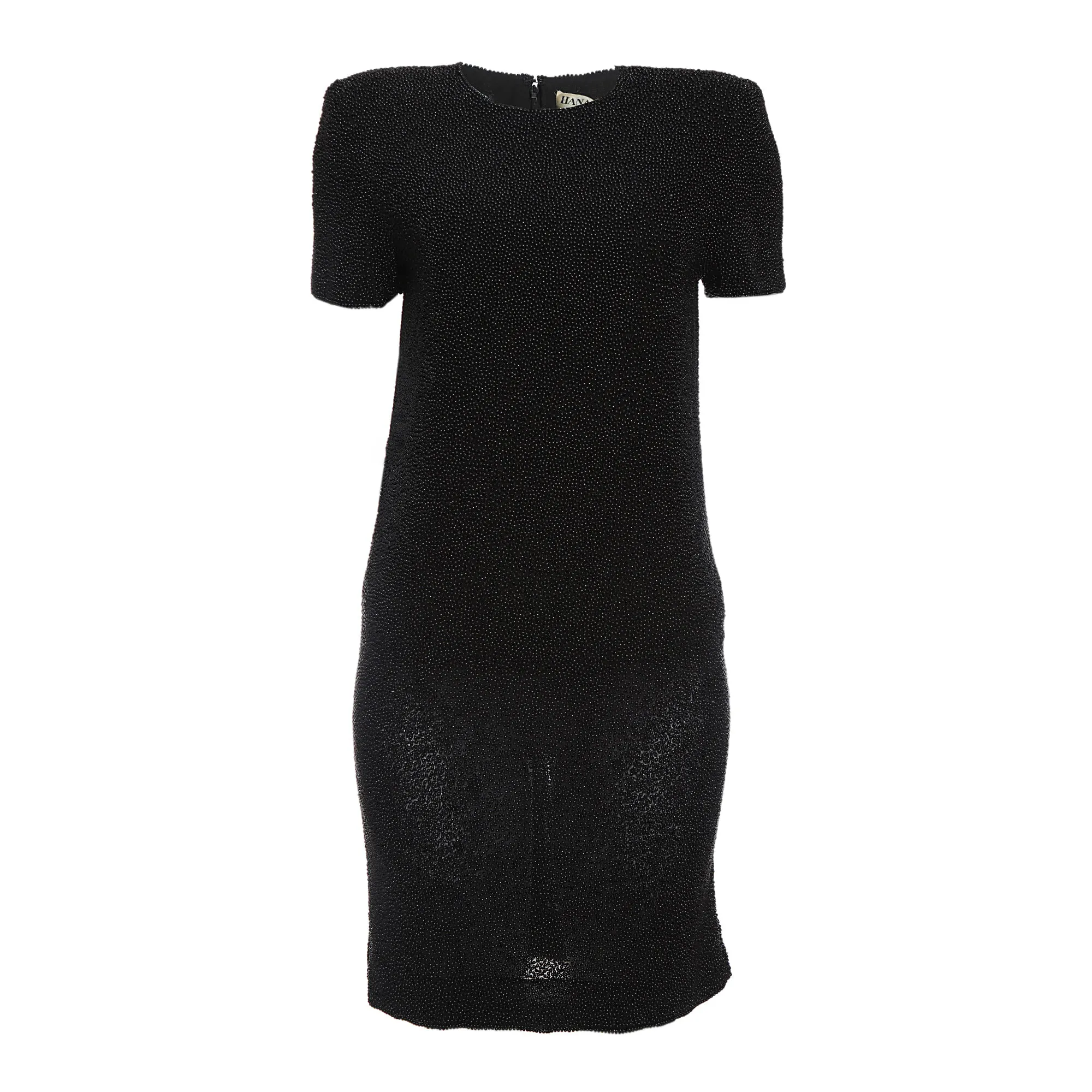 Vestido Bordado Preta