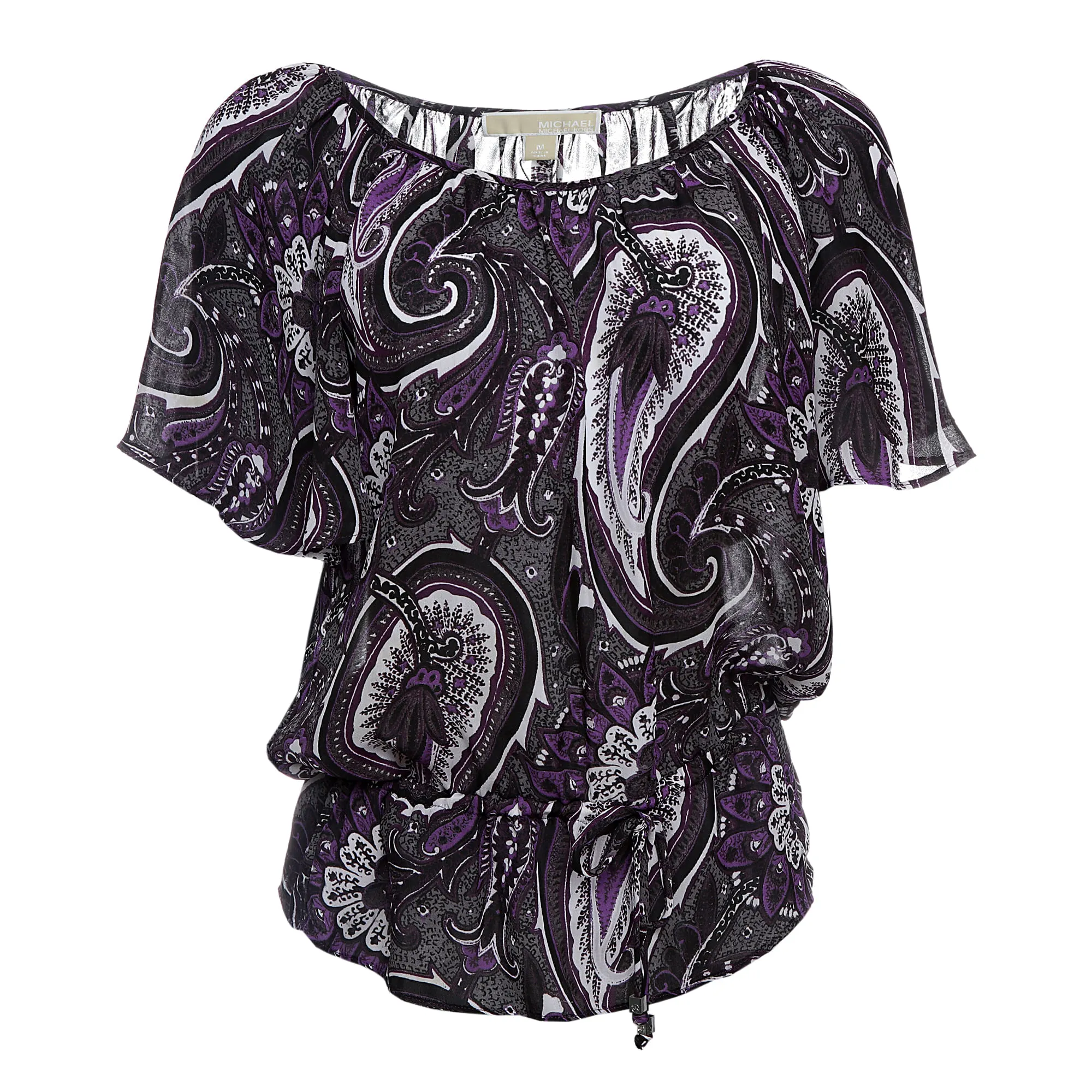 Blusa Michael Kors Estampada Lilás