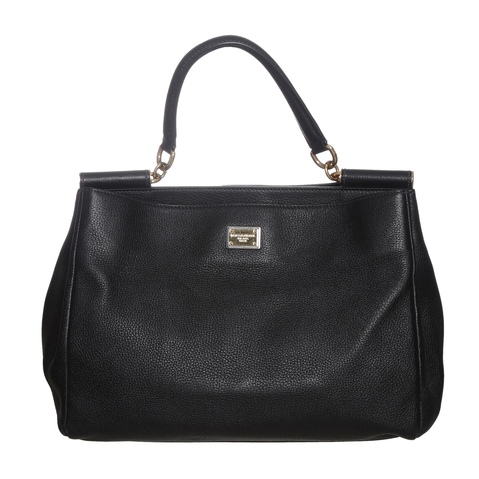 Bolsa Dolce & Gabbana Sicily Tote Preta