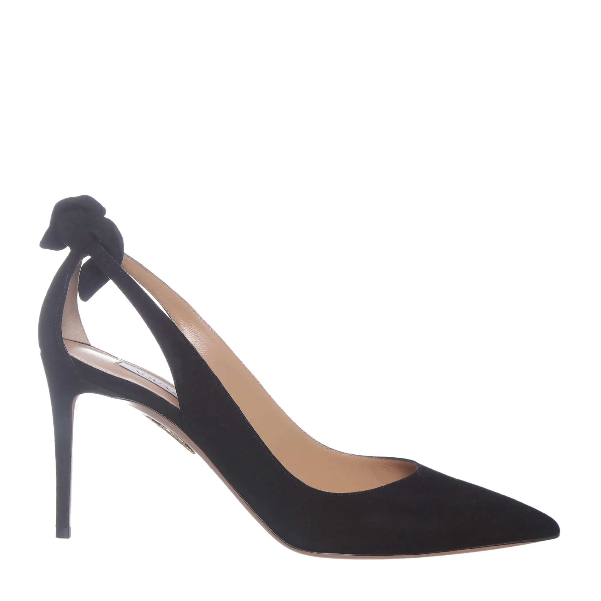 Sapato Aquazzura Scarpin Camurça Preta