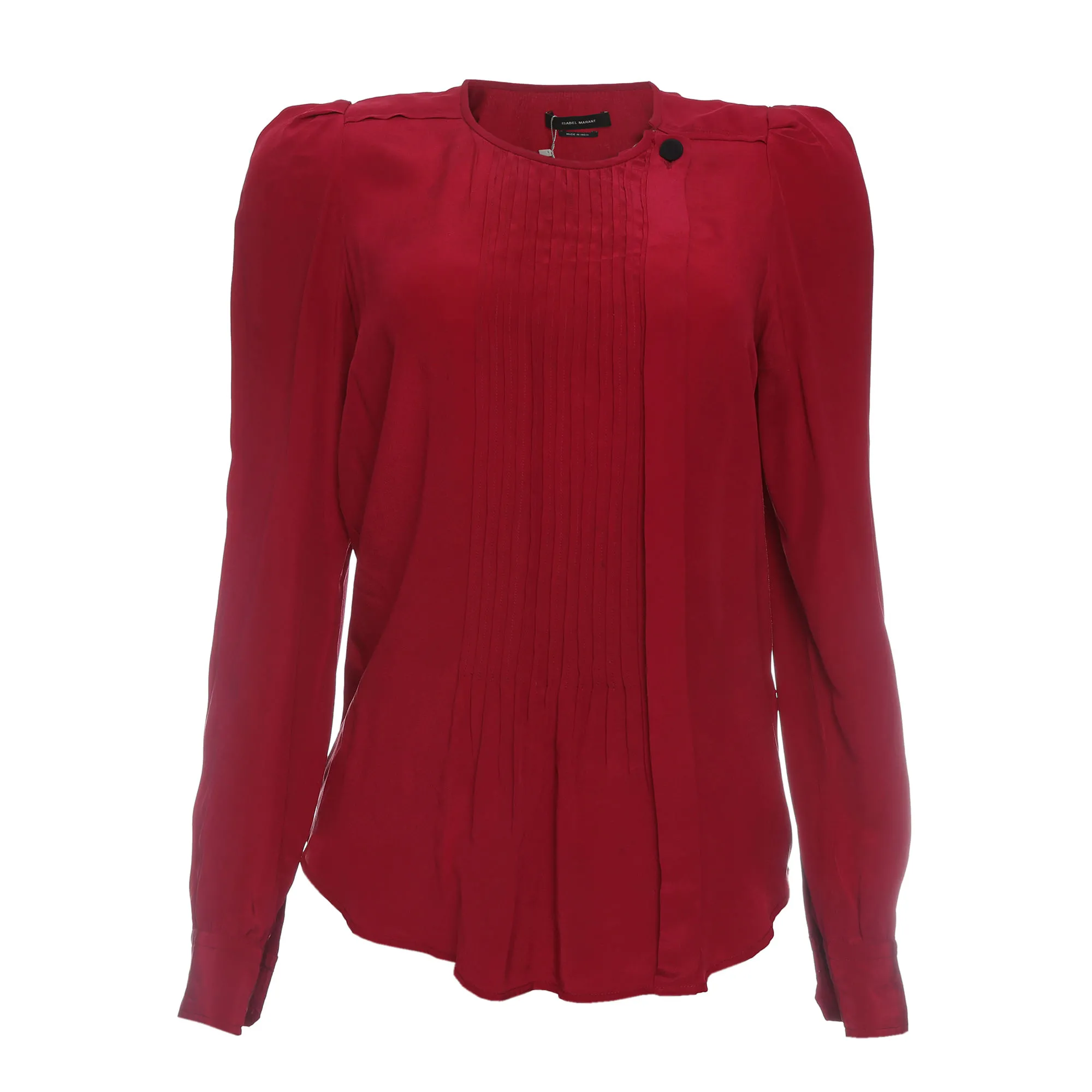 Blusa Isabel Marant Seda Rosa