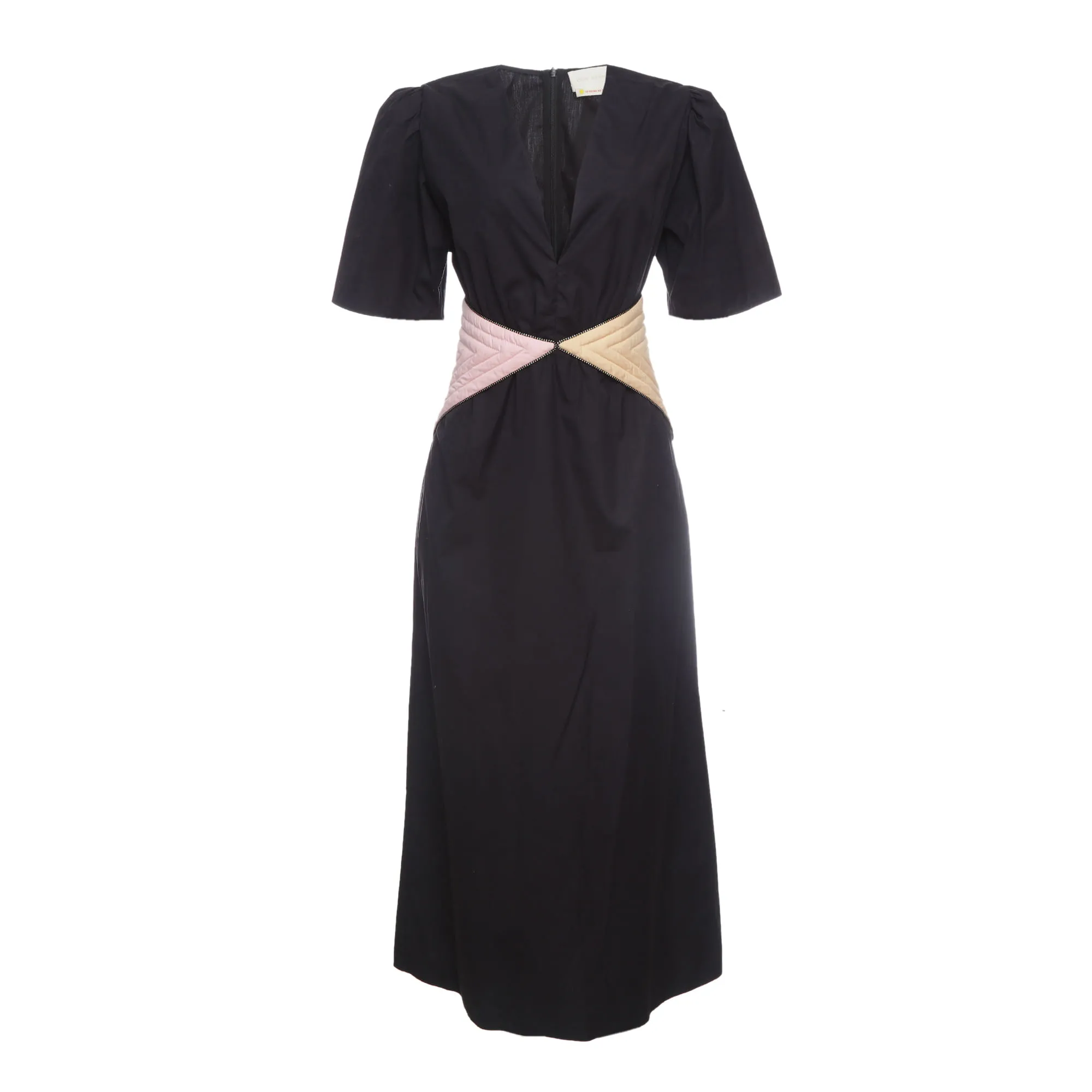 Vestido Cris Barros Detalhe Cintura Preto