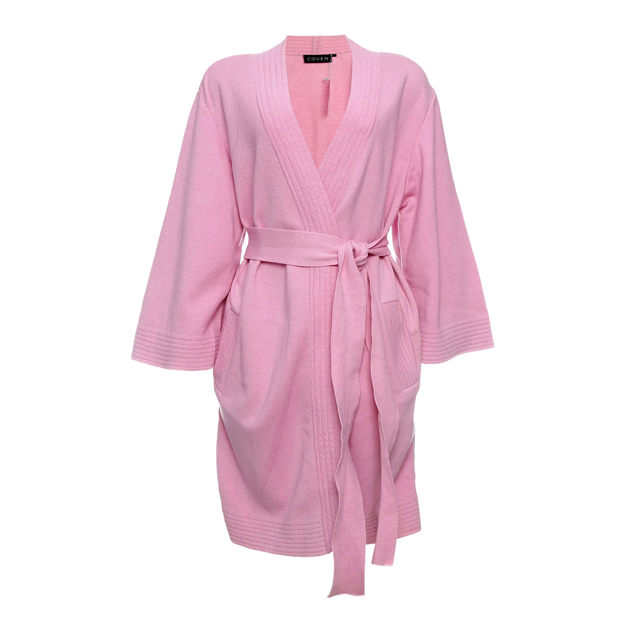 Kimono Coven Tricô Rosa