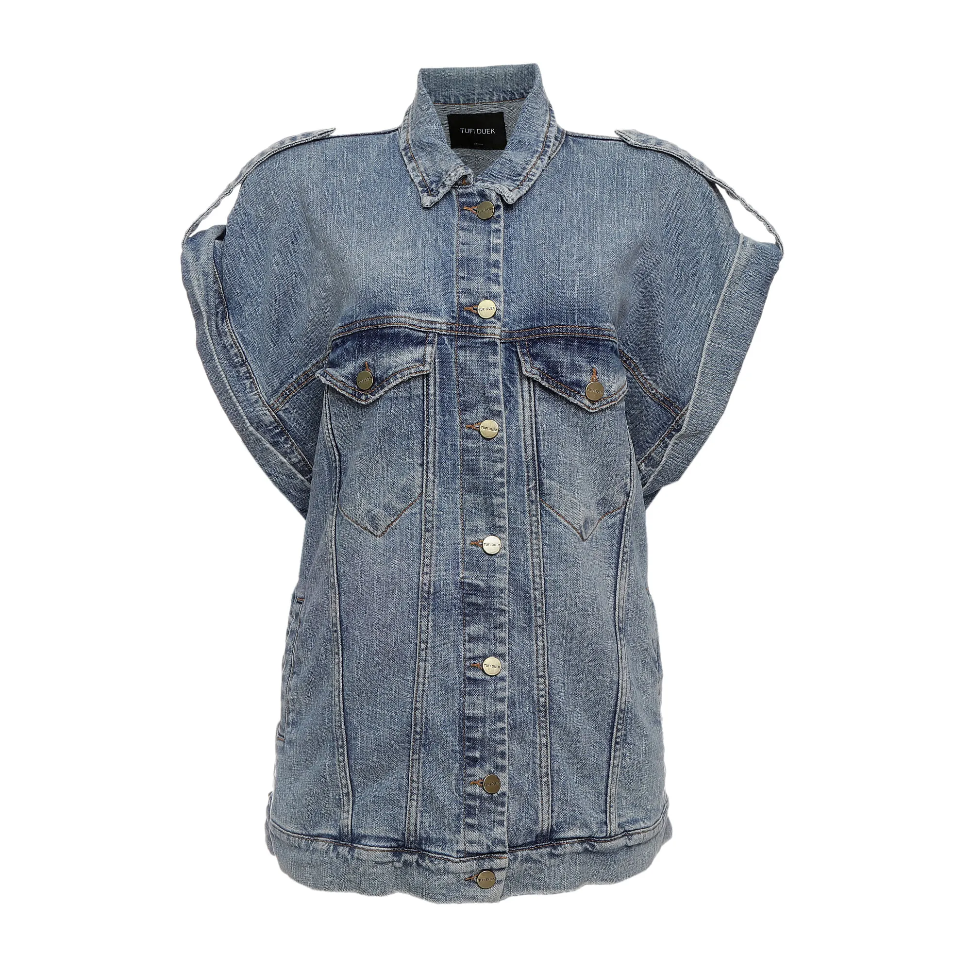 Jaqueta Tufi Duek Oversized Jeans